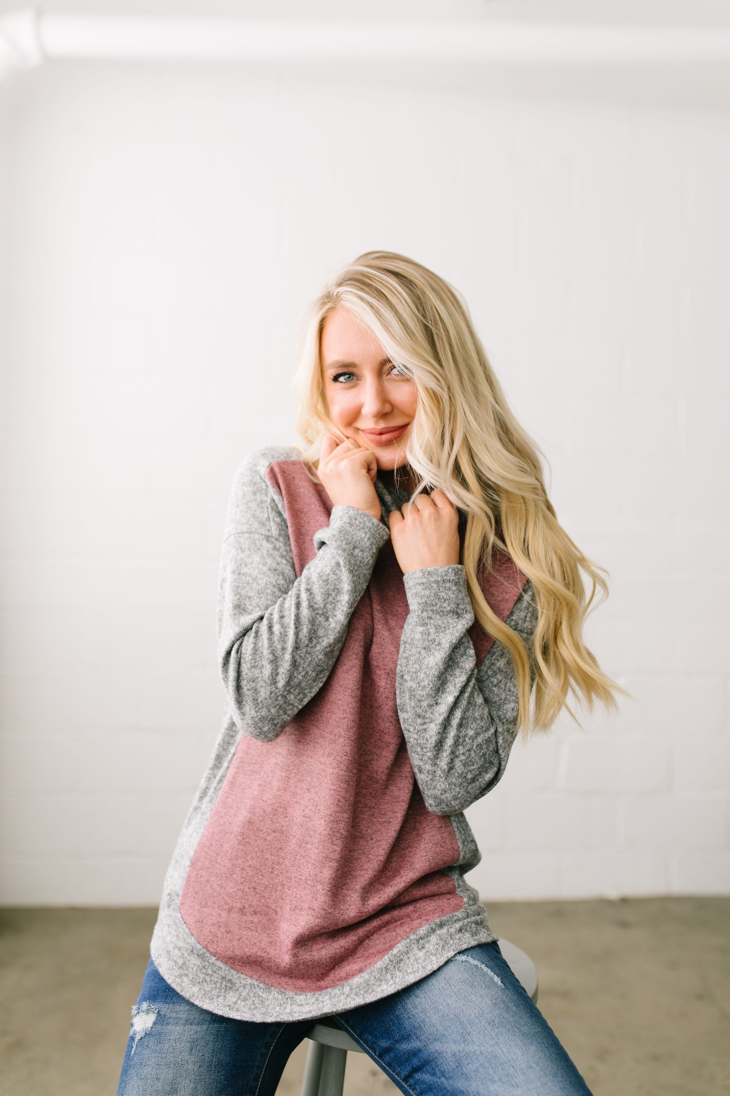 Casual But Classy Color Block Top