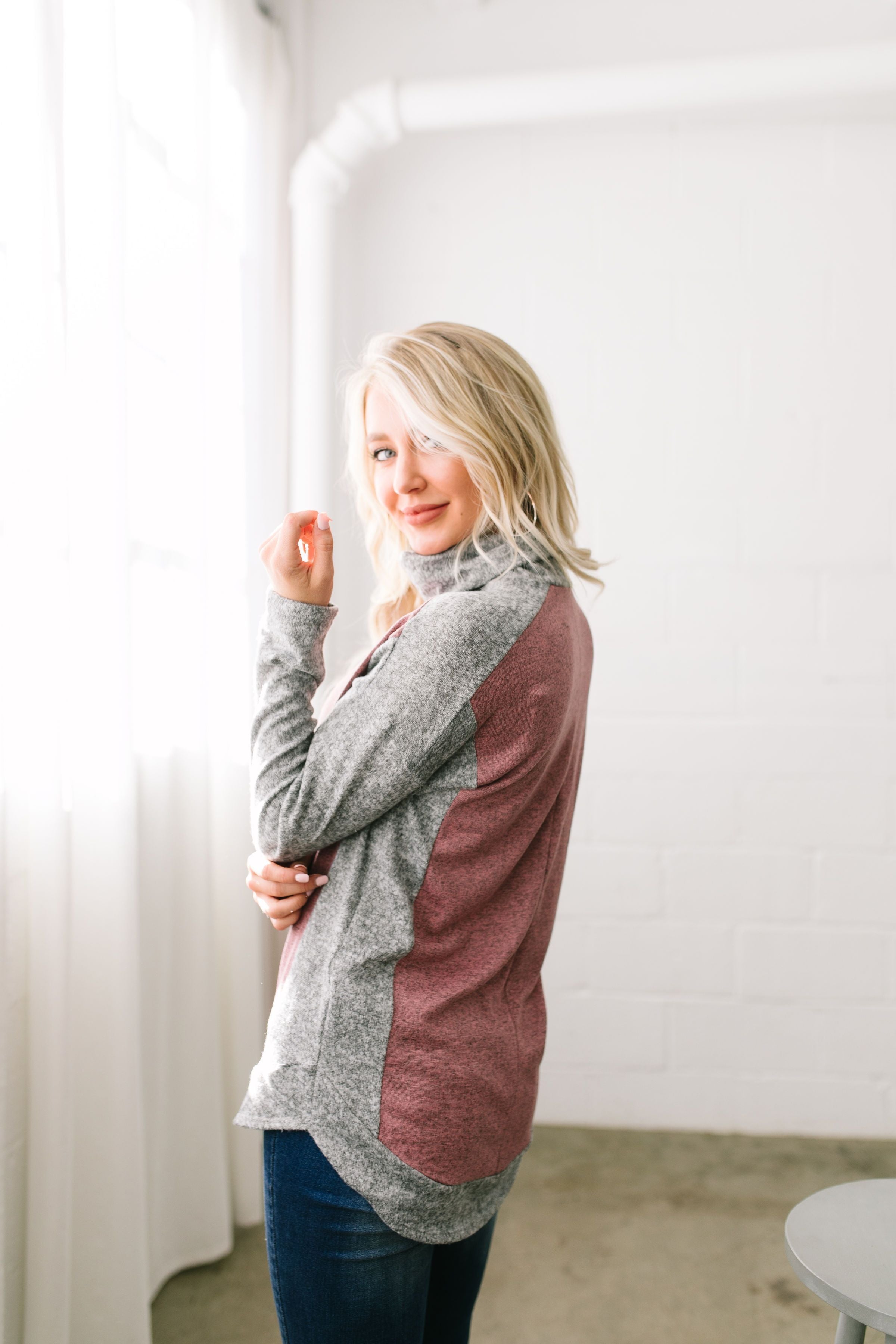 Casual But Classy Color Block Top