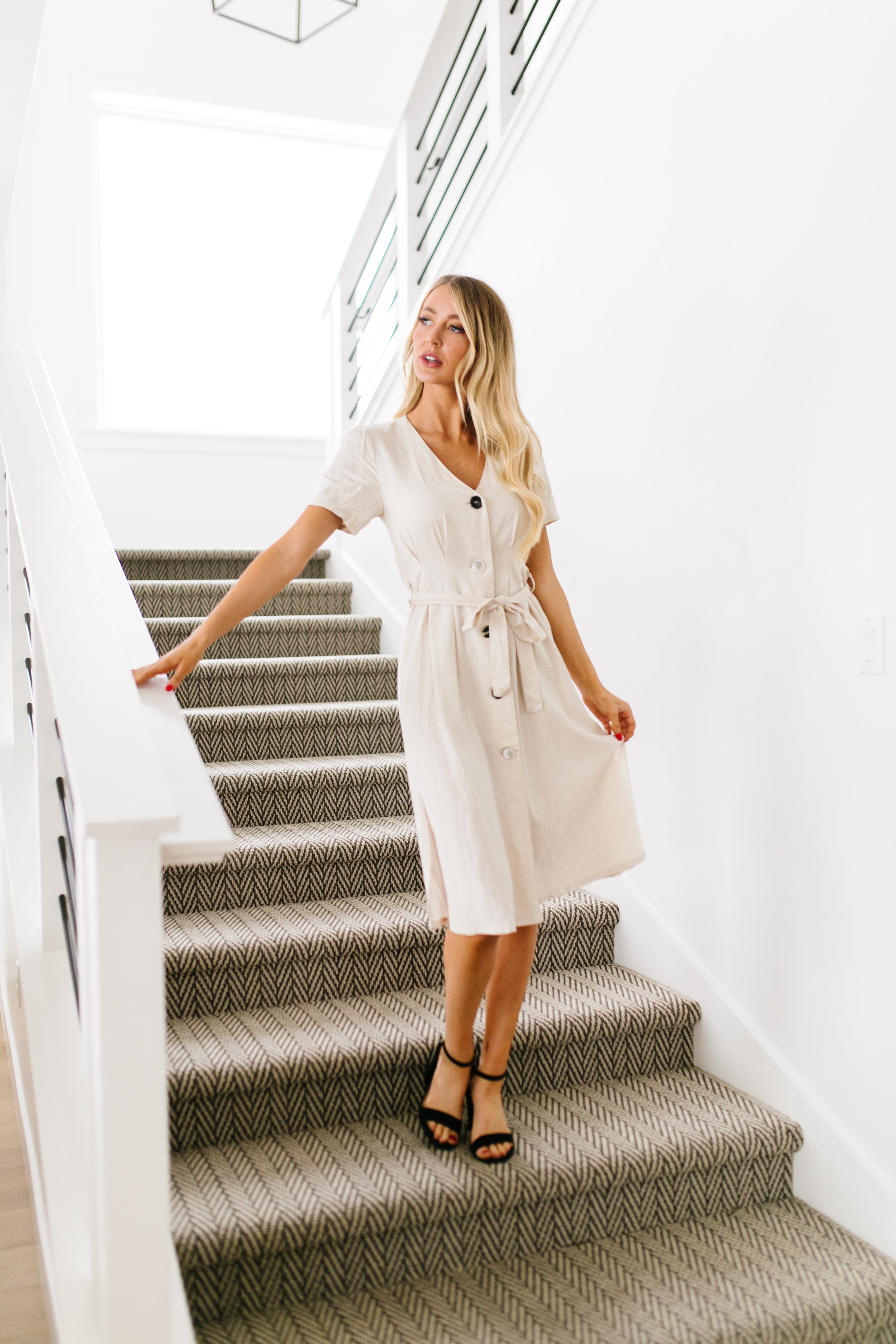 Classic Khaki Dress