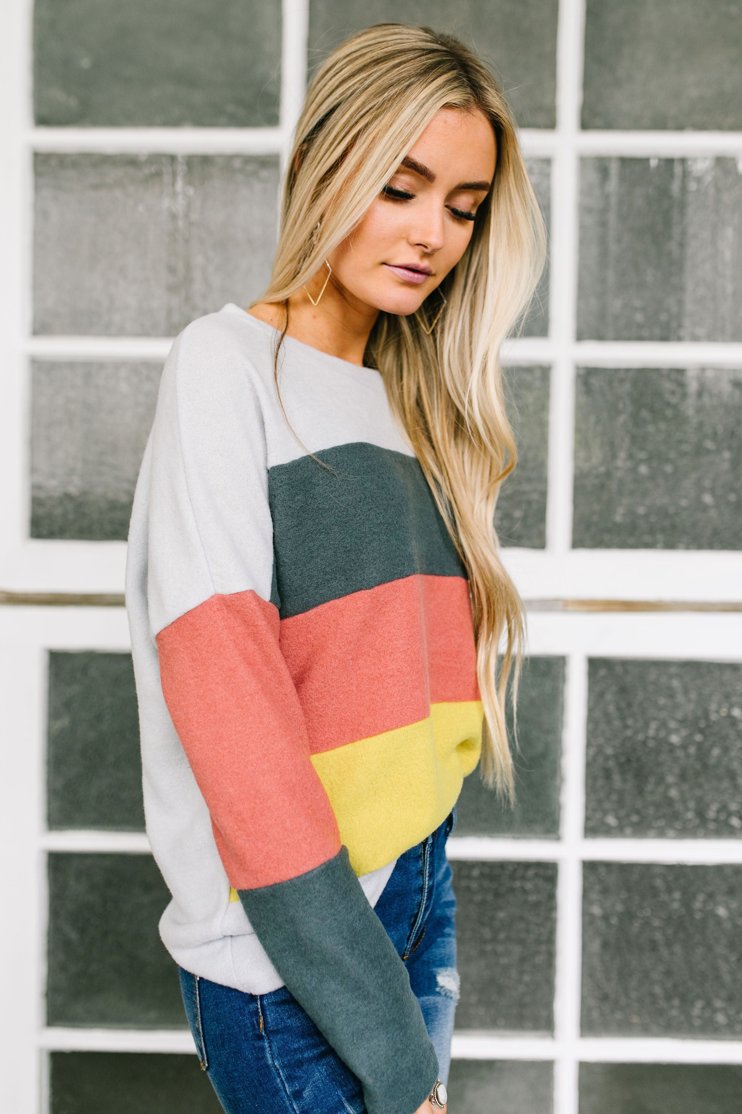 Color Block Party Striped Top