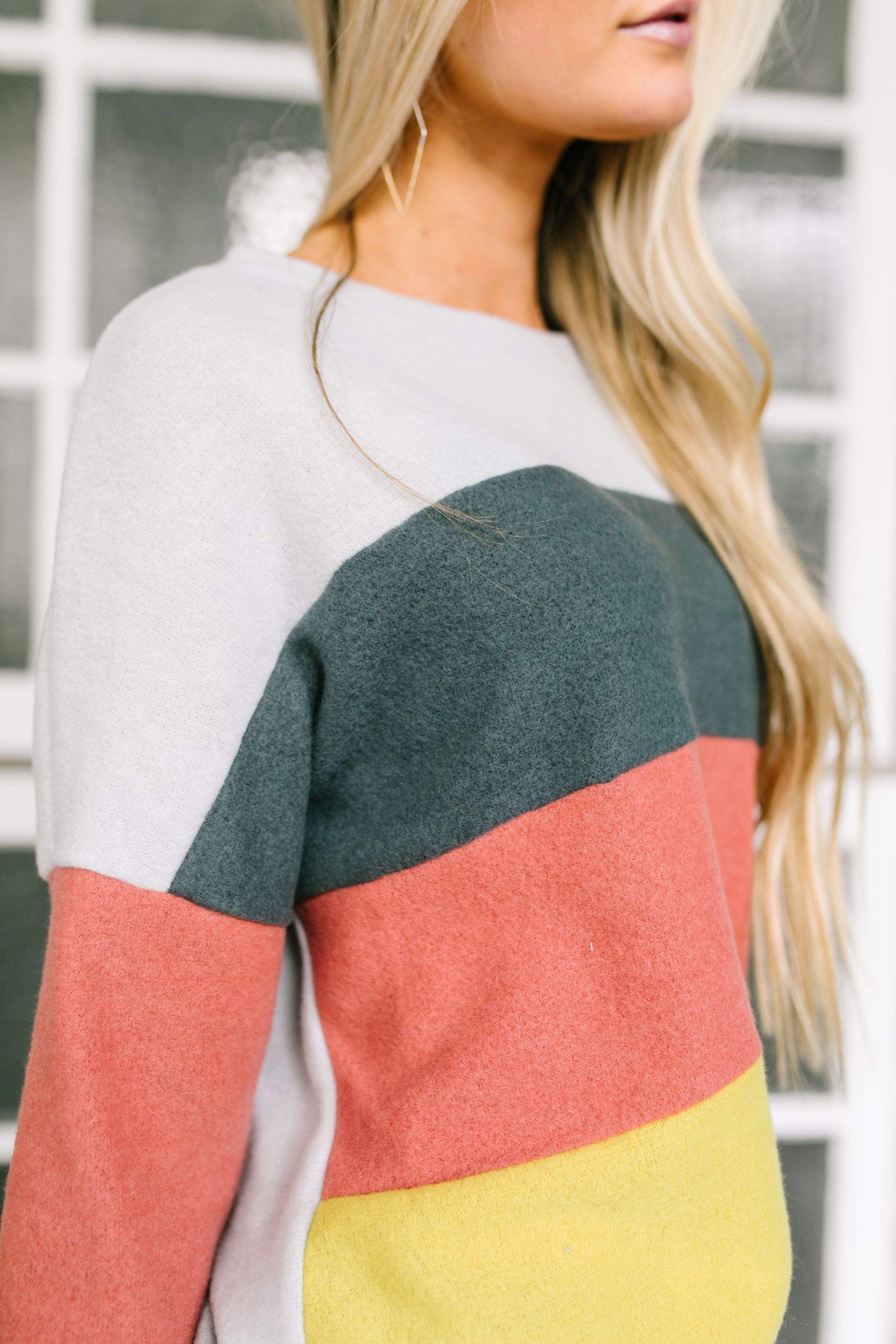 Color Block Party Striped Top