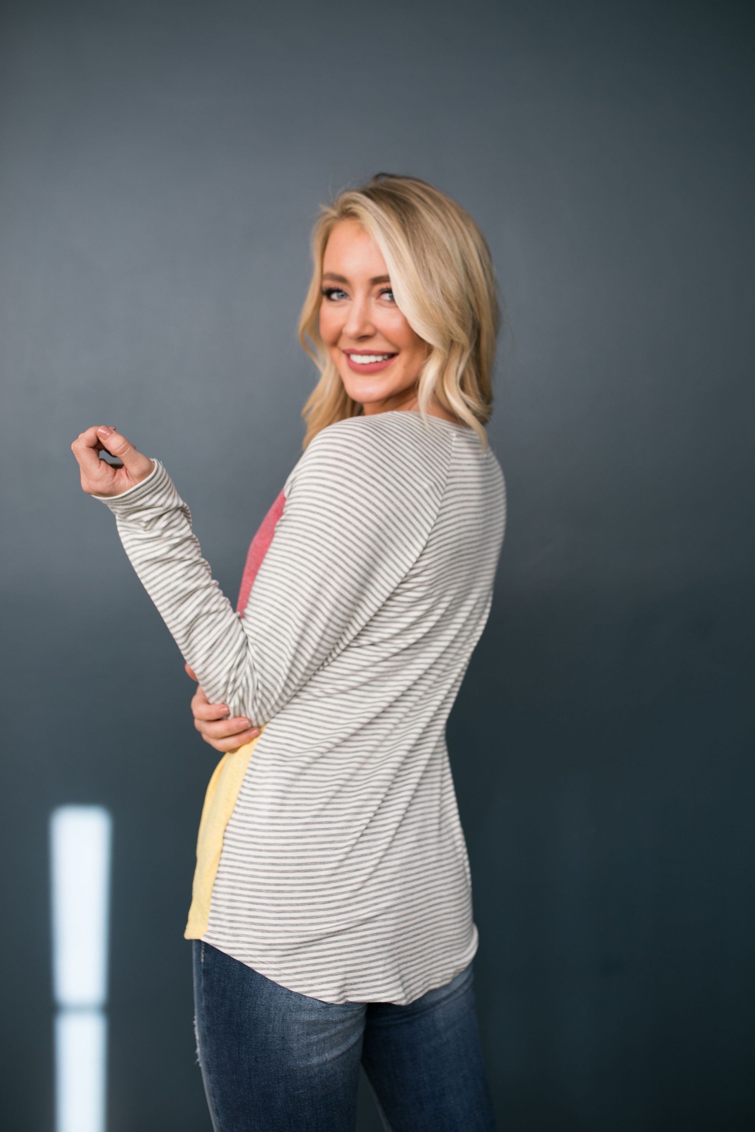 Come Rain Or Shine Top - ALL SALES FINAL