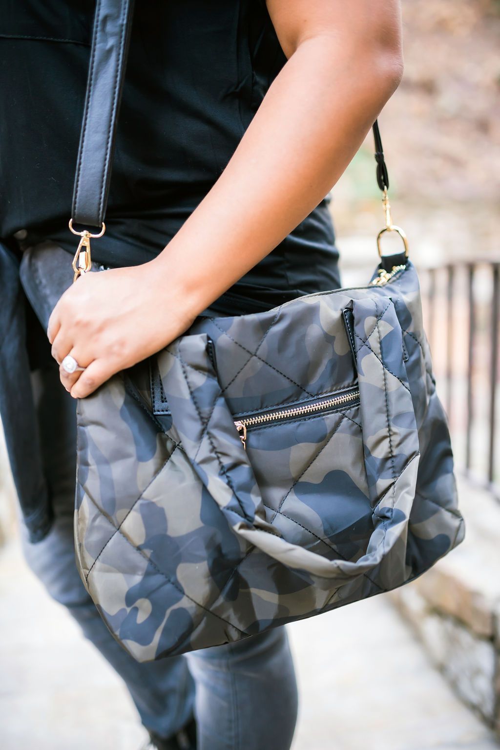 Commando Camo Tote Bag