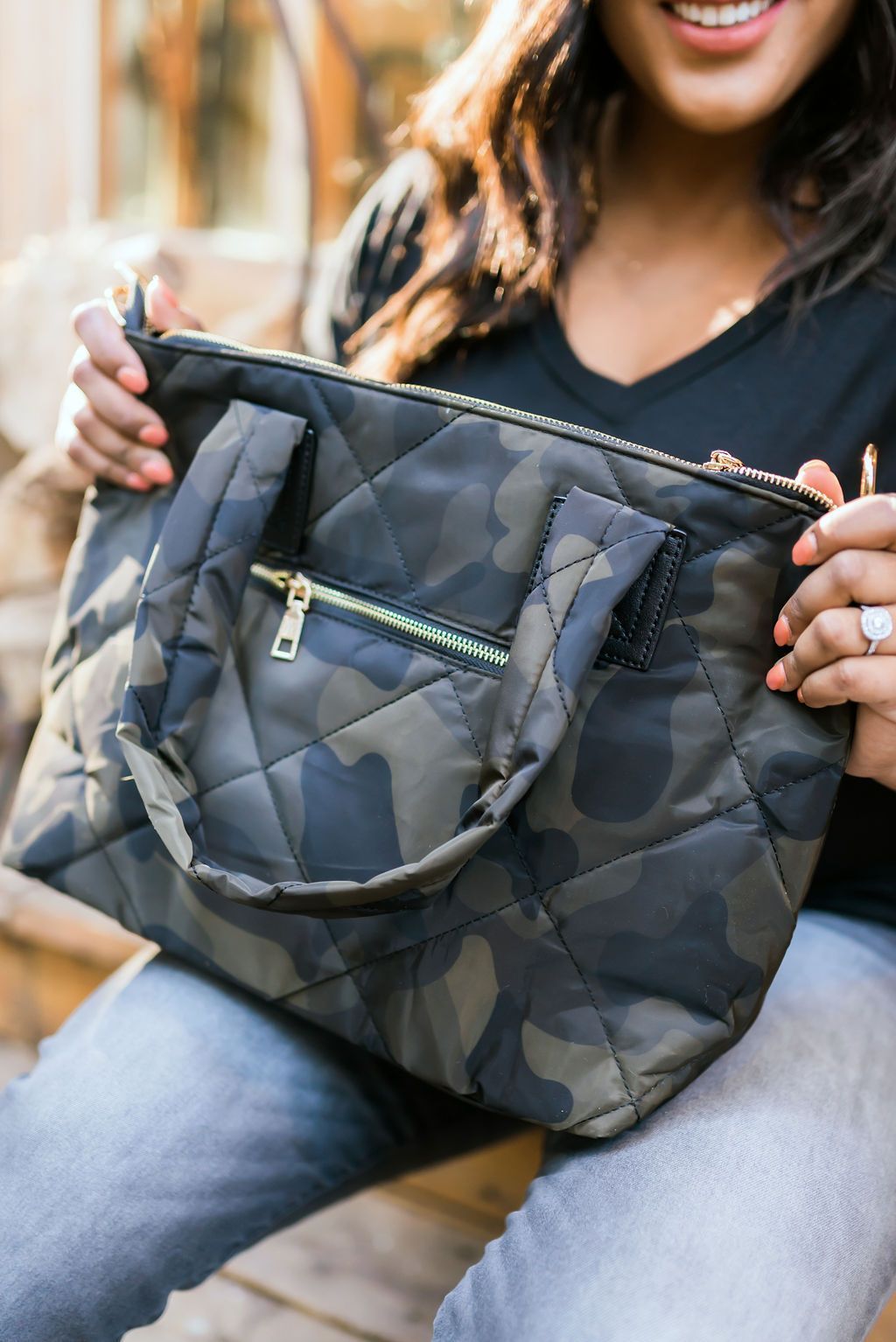 Commando Camo Tote Bag