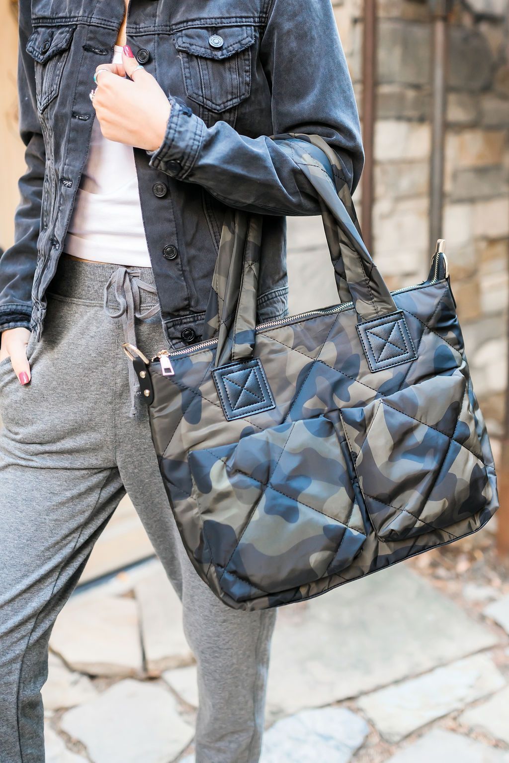 Commando Camo Tote Bag