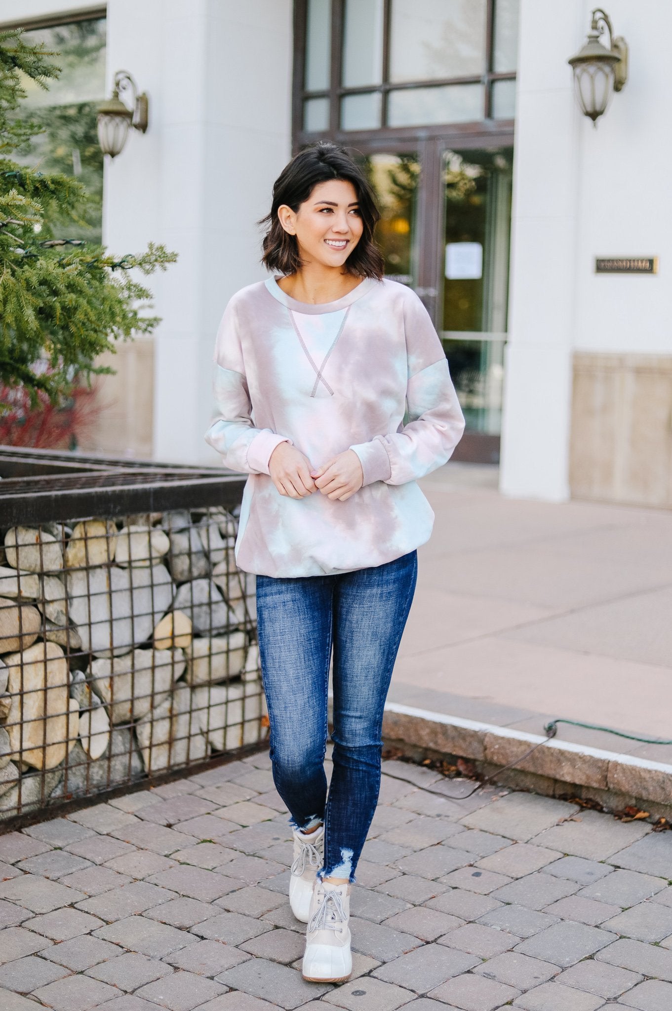 Cotton Candy Clouds Top