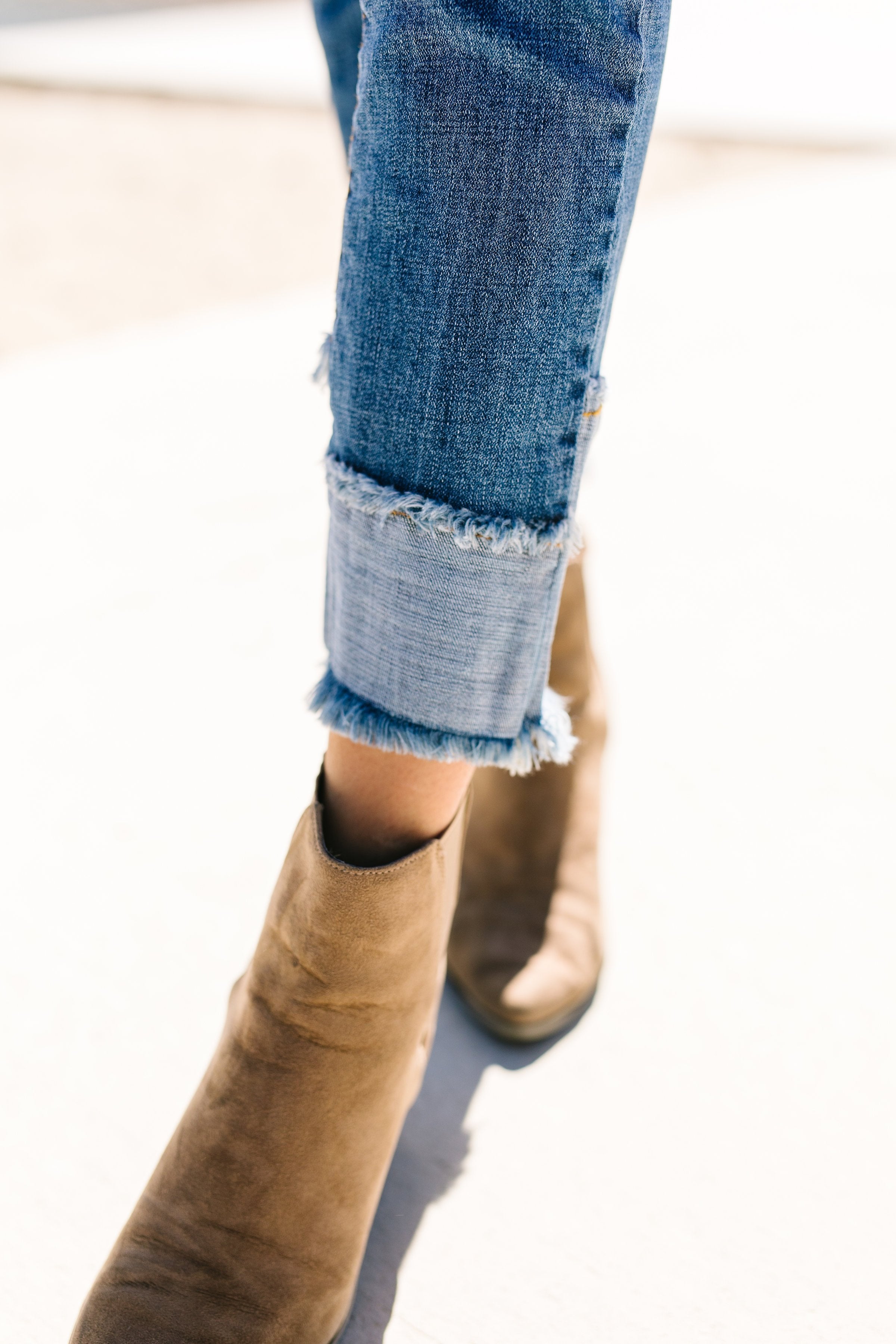 Cute Cuffed + Cropped Jeans