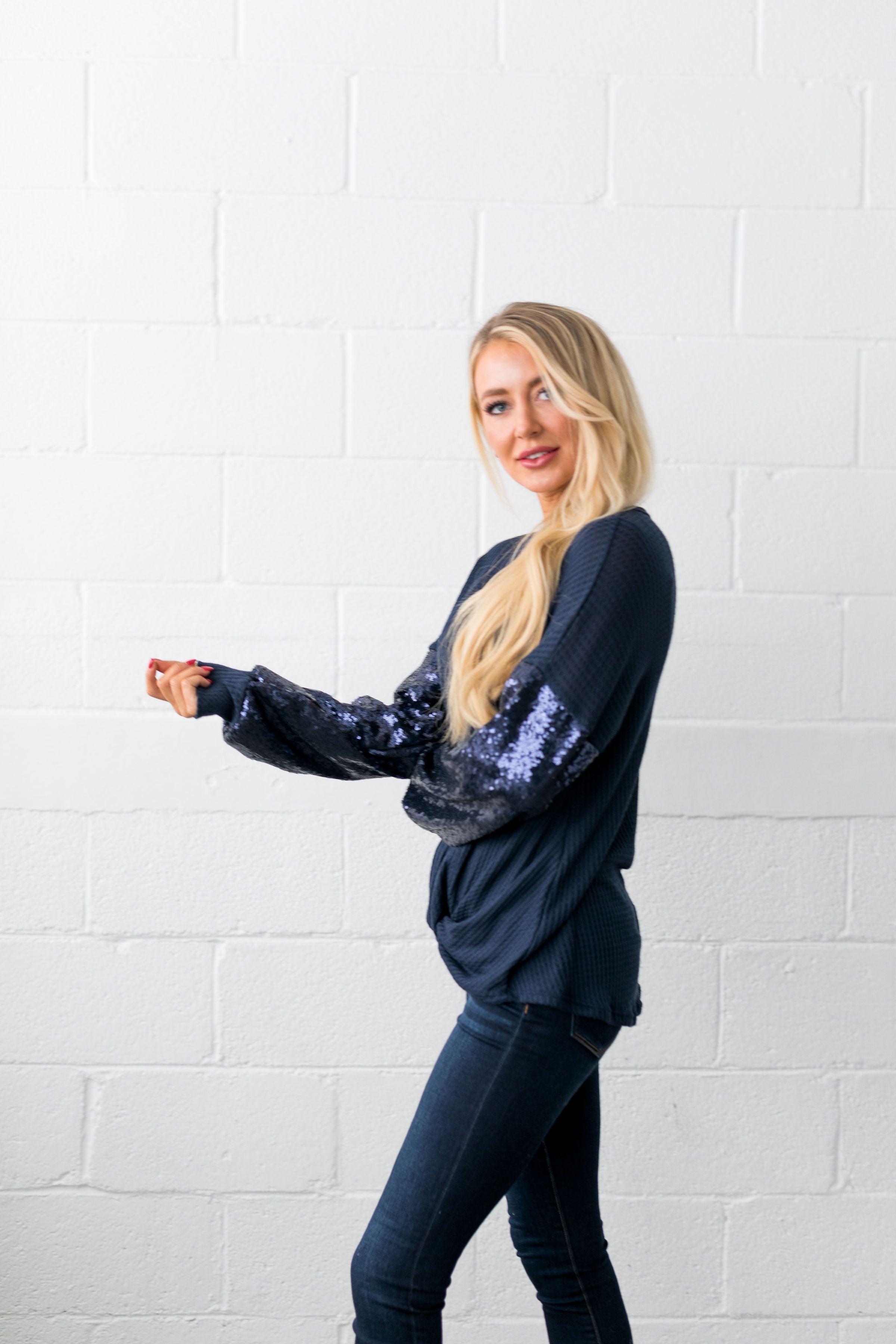 Dance The Night Away Sequined Top - ALL SALES FINAL