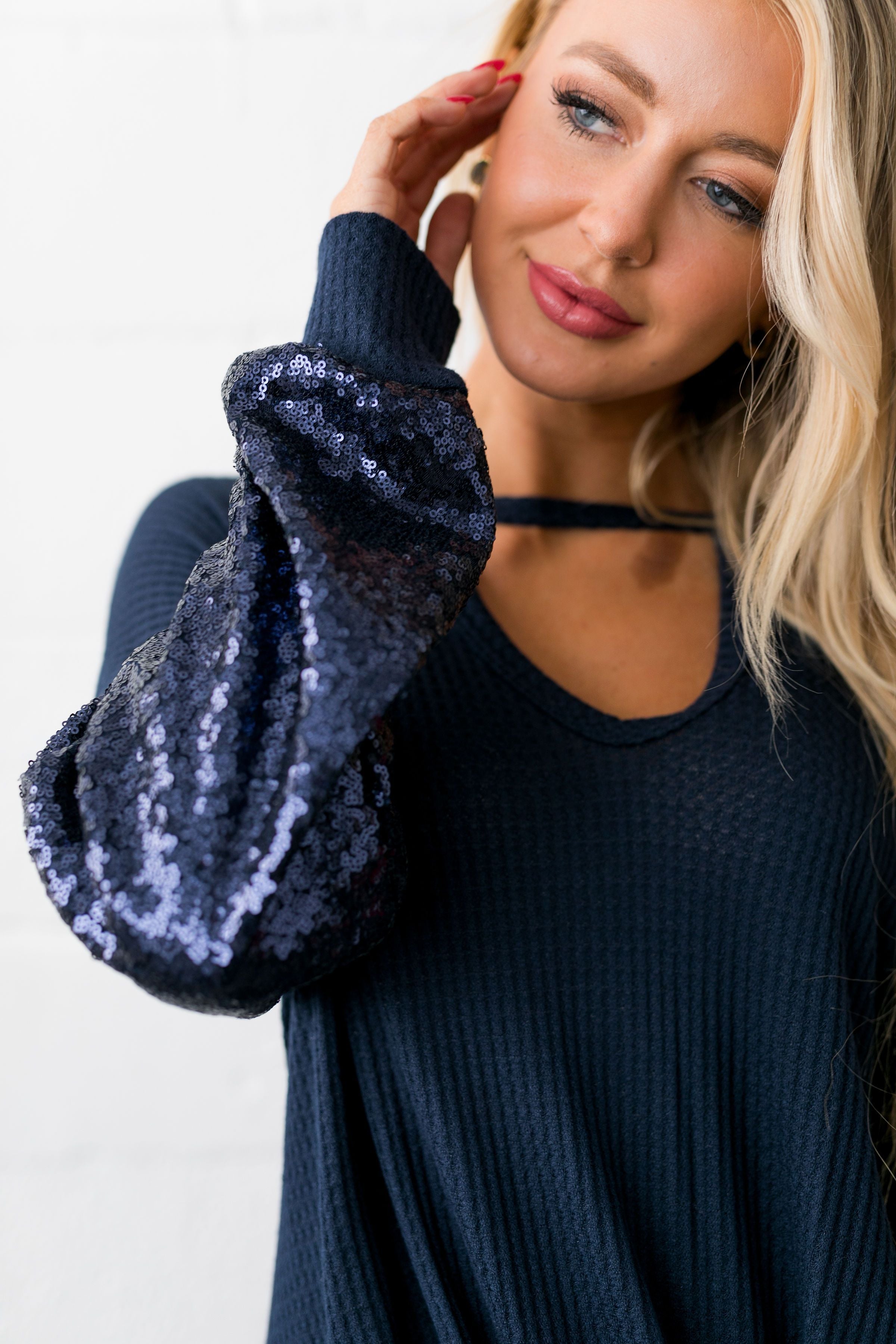 Dance The Night Away Sequined Top - ALL SALES FINAL