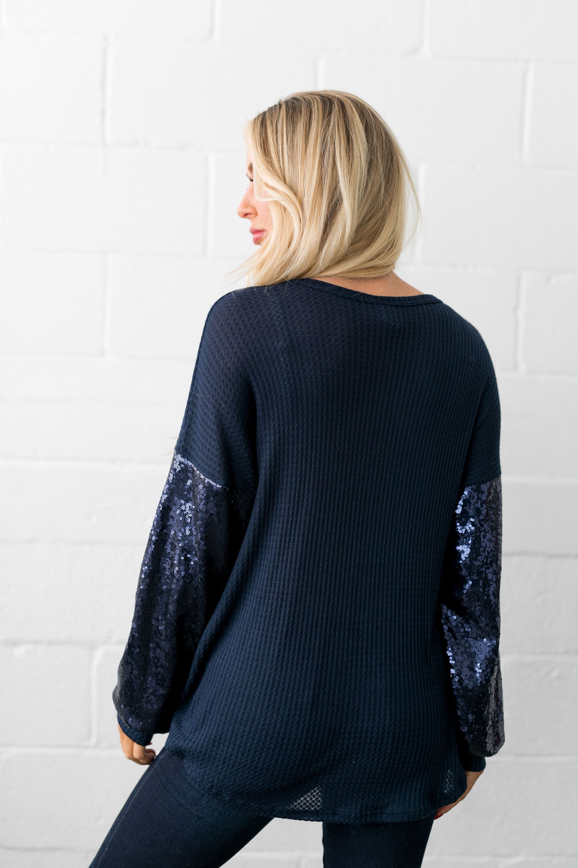 Dance The Night Away Sequined Top - ALL SALES FINAL