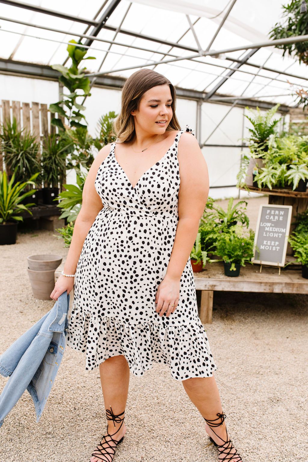 Darling Dalmatian Spot Dress