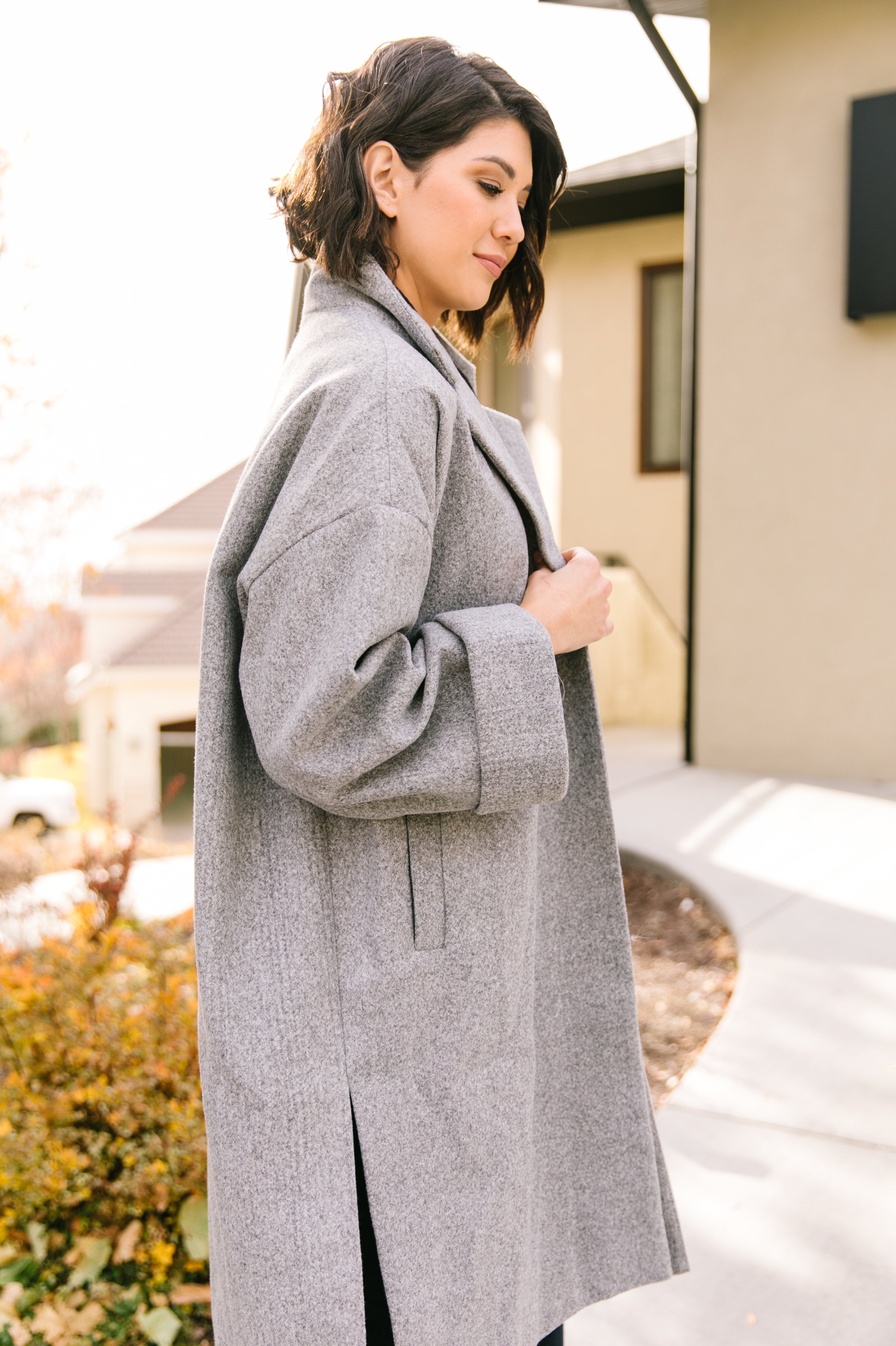 Deconstructed Oversized Trench Coat