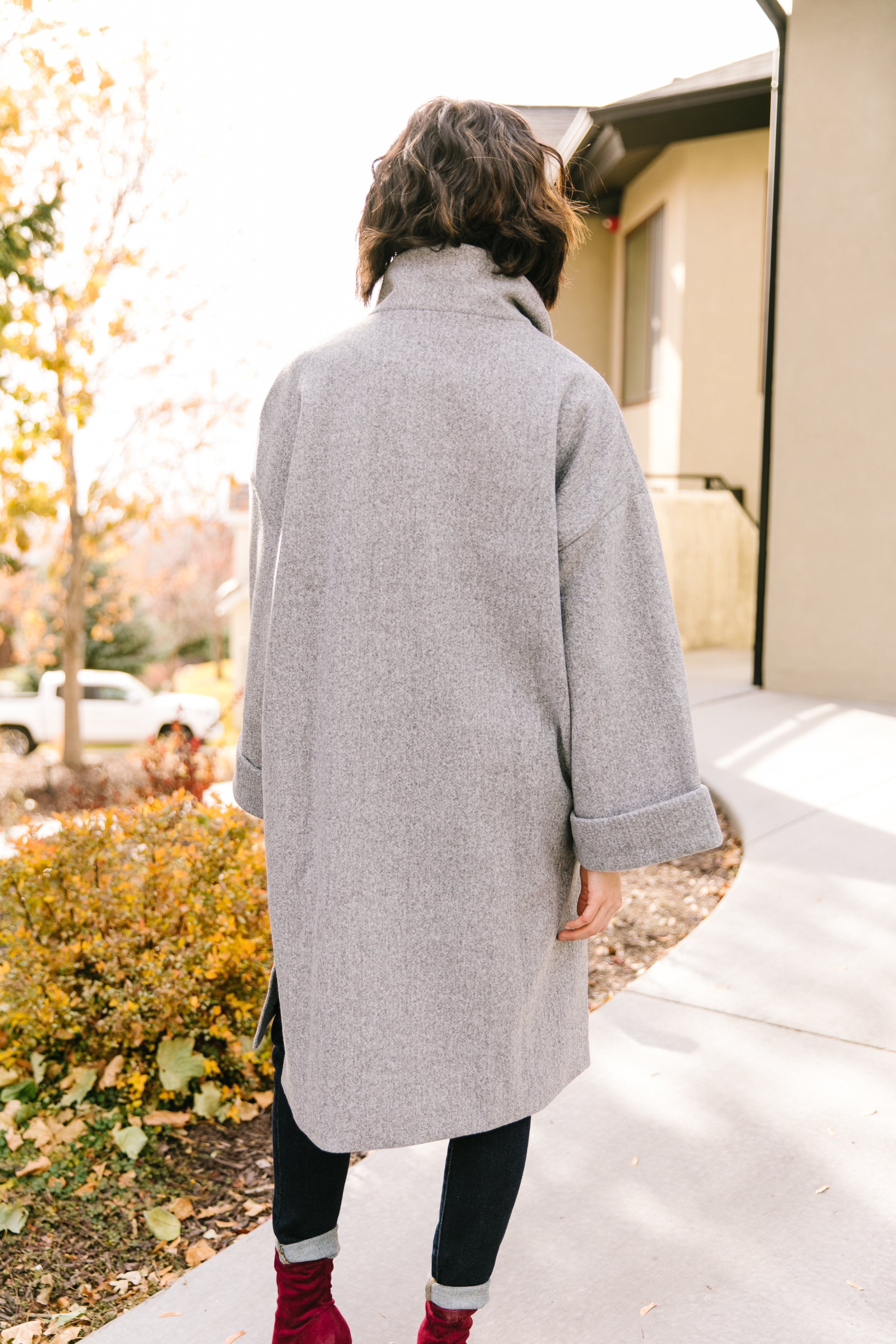 Deconstructed Oversized Trench Coat