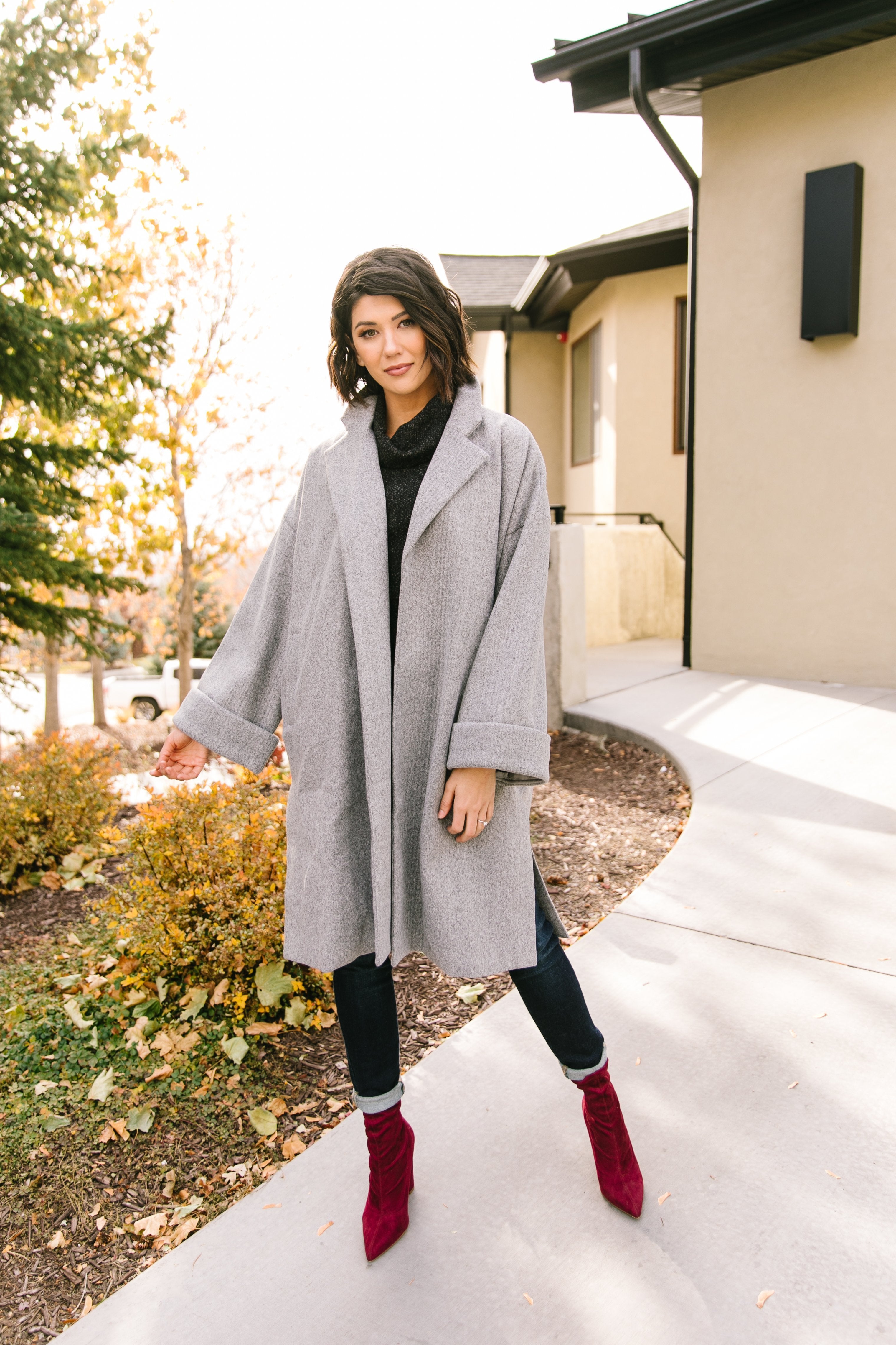 Deconstructed Oversized Trench Coat