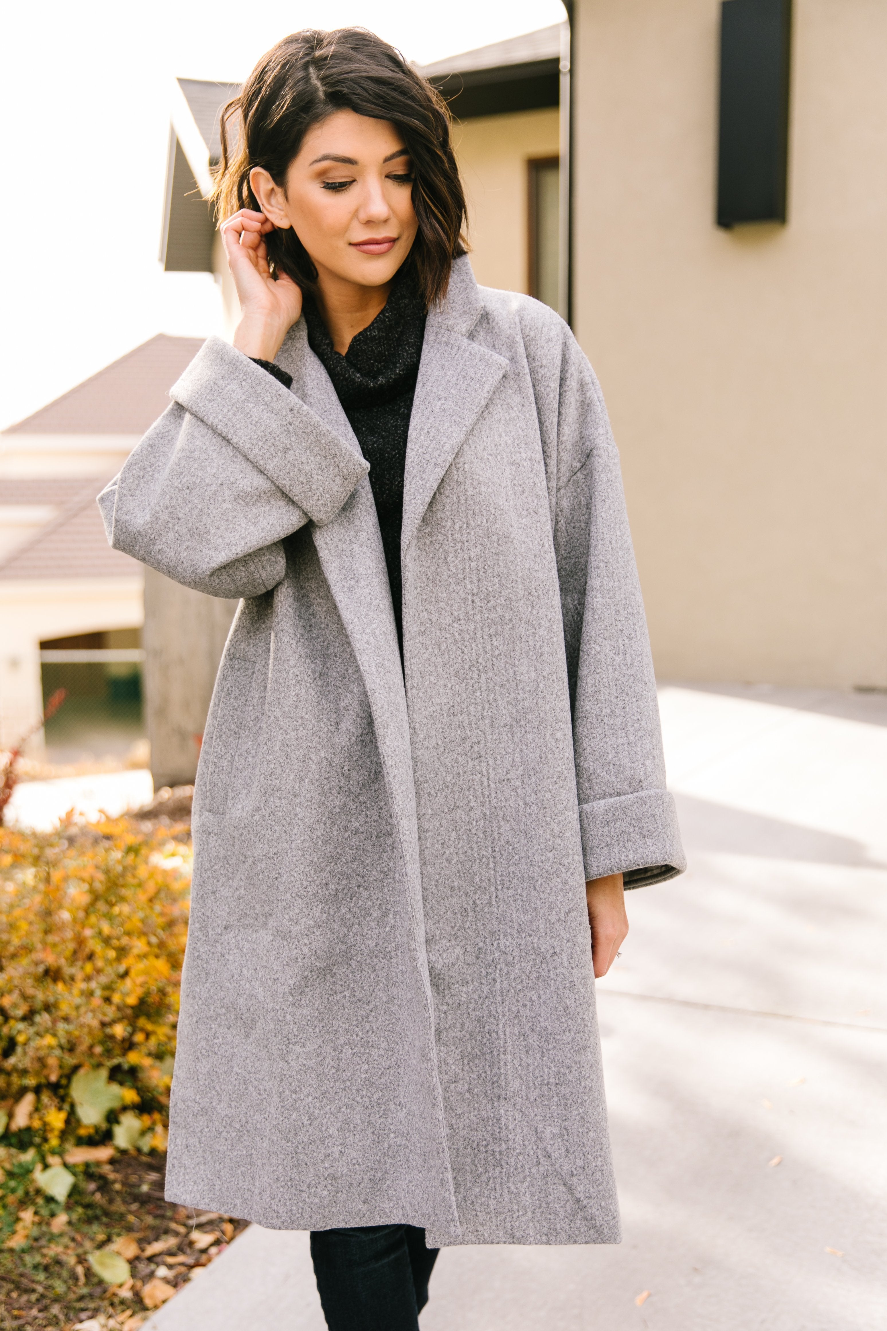 Deconstructed Oversized Trench Coat