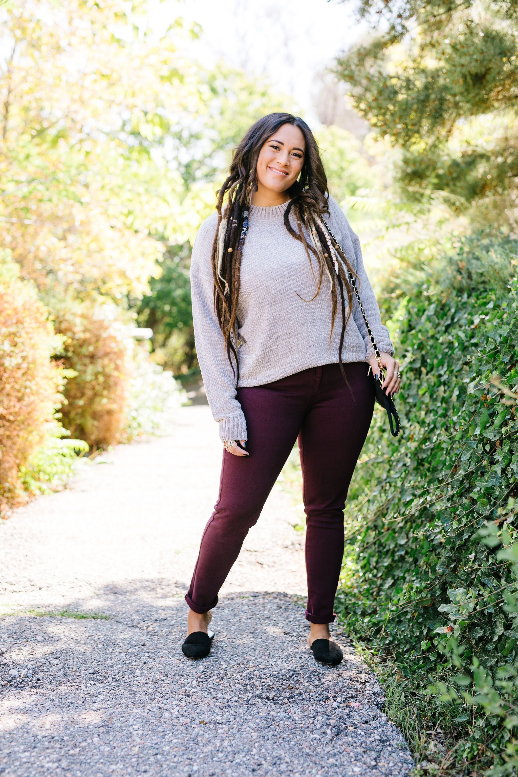 Don't Be Shy Chenille Sweater