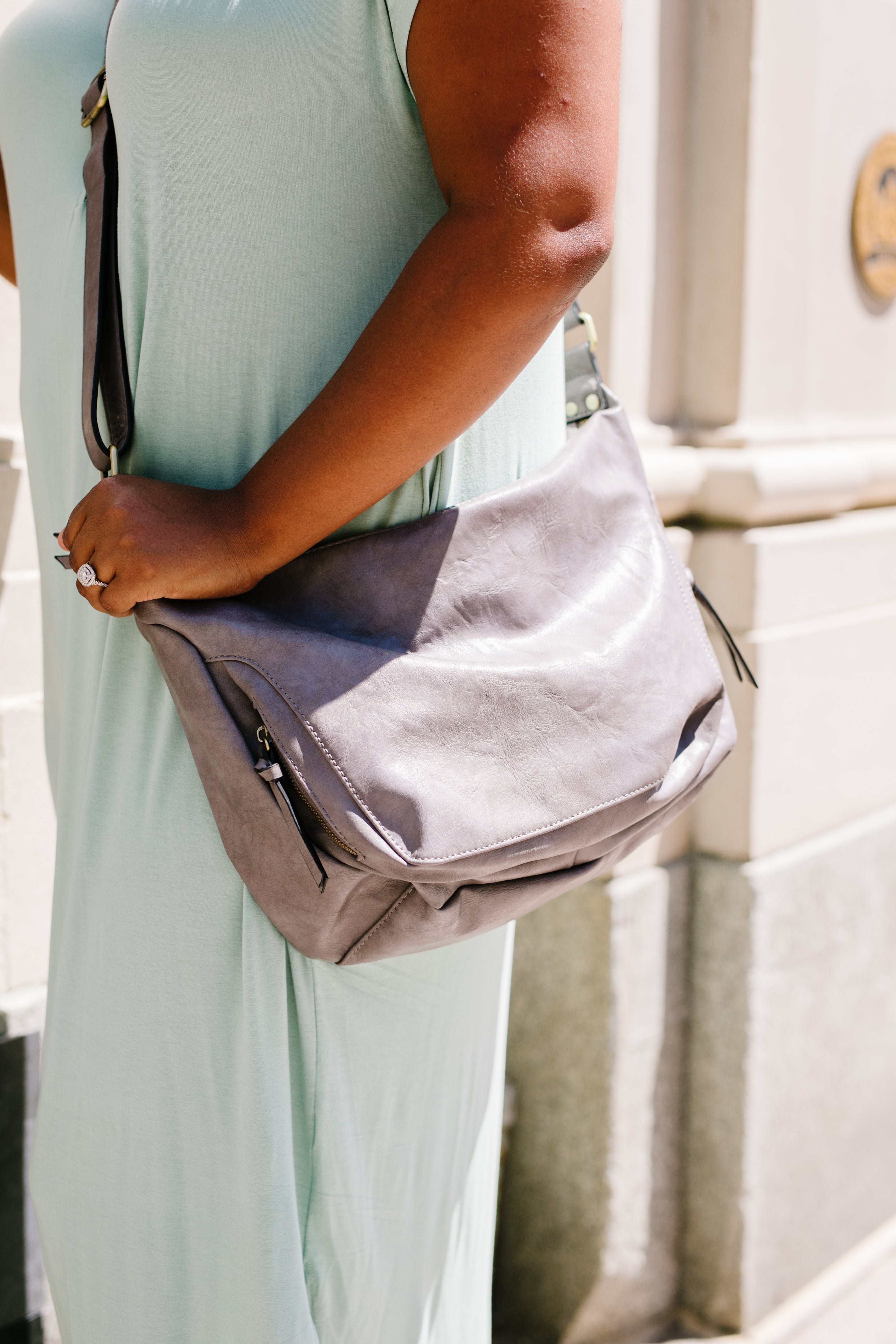 Dove Vintage Hobo Bag