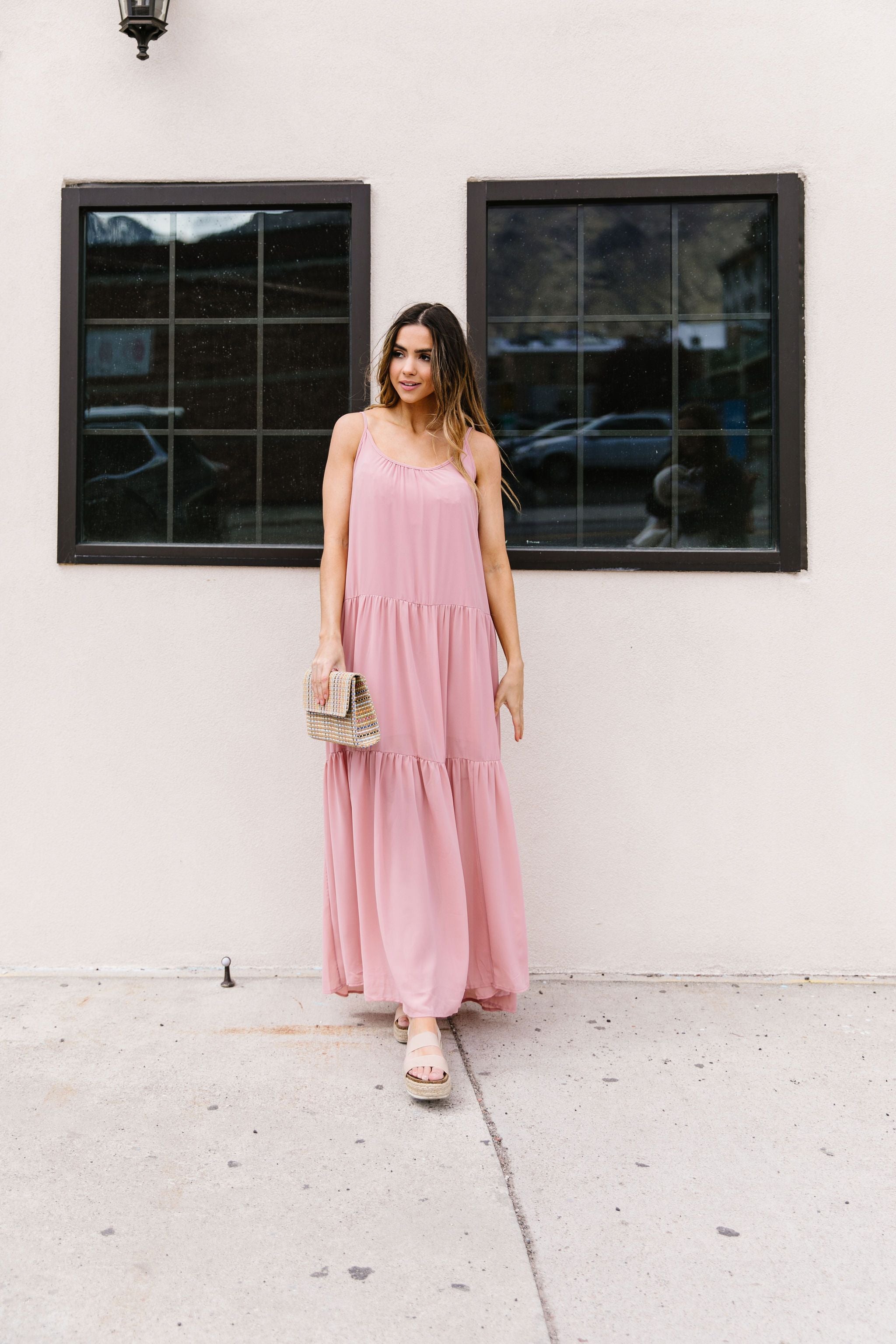 Dreamy Layered Chiffon Dress