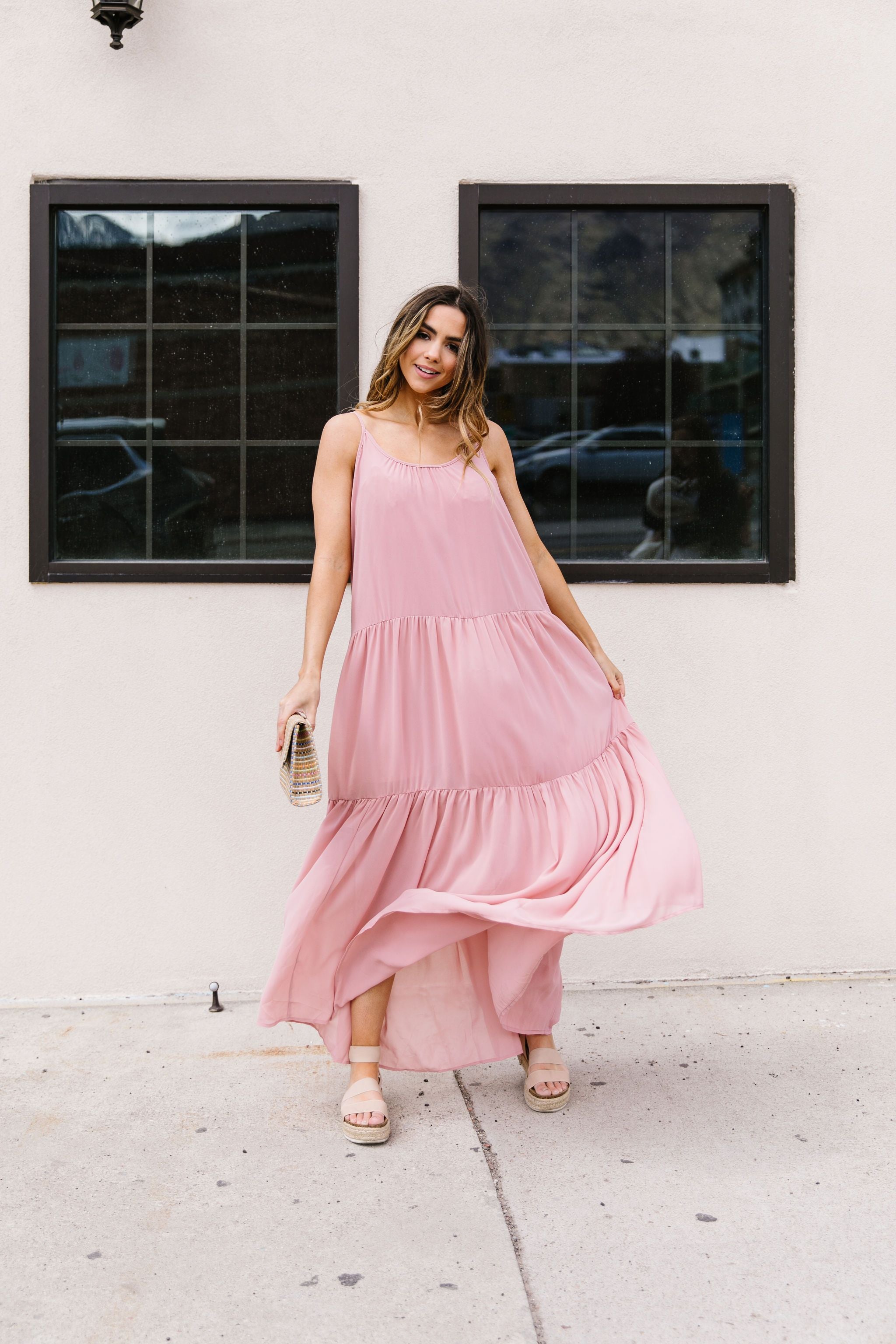 Dreamy Layered Chiffon Dress