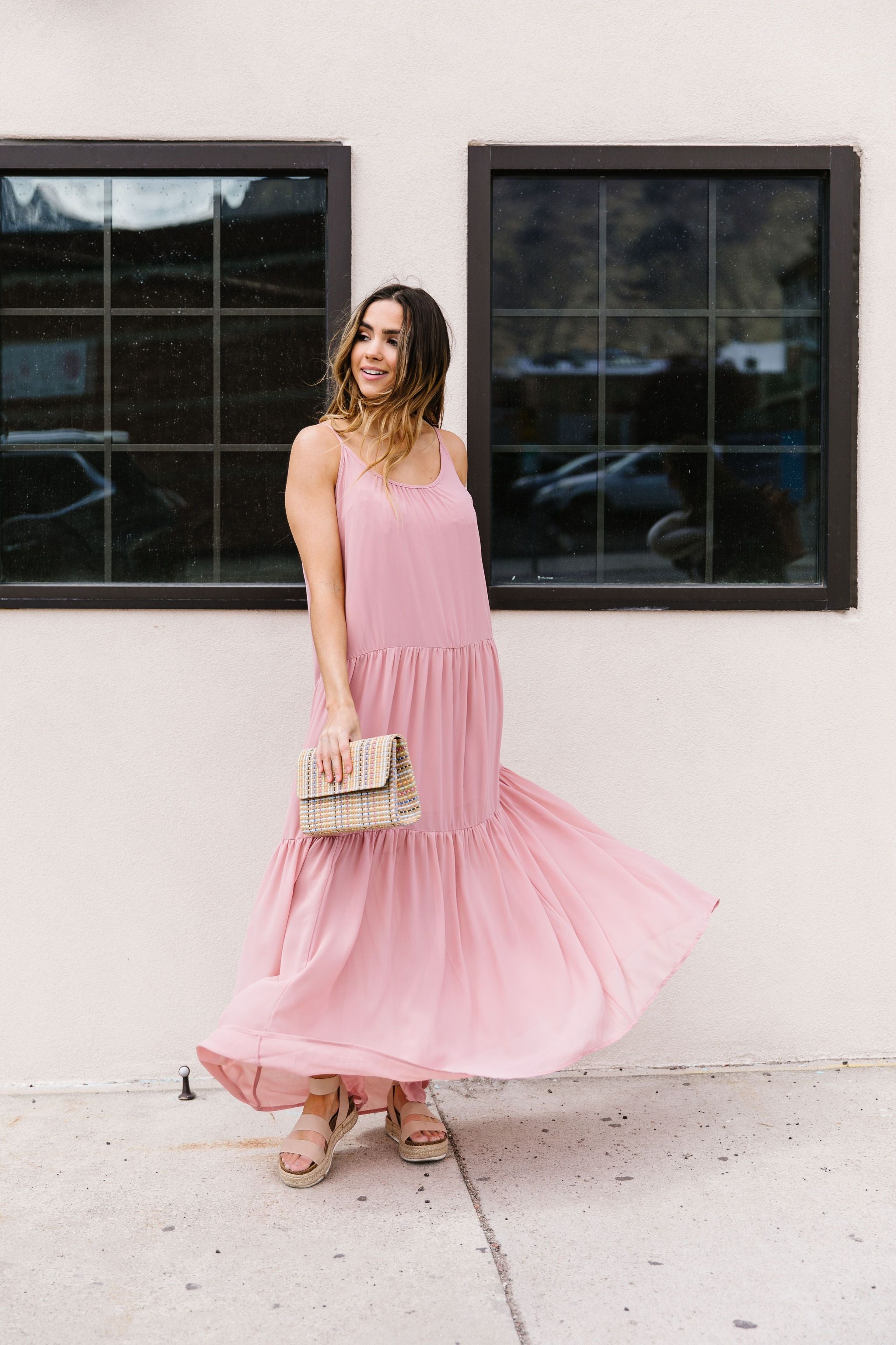 Dreamy Layered Chiffon Dress