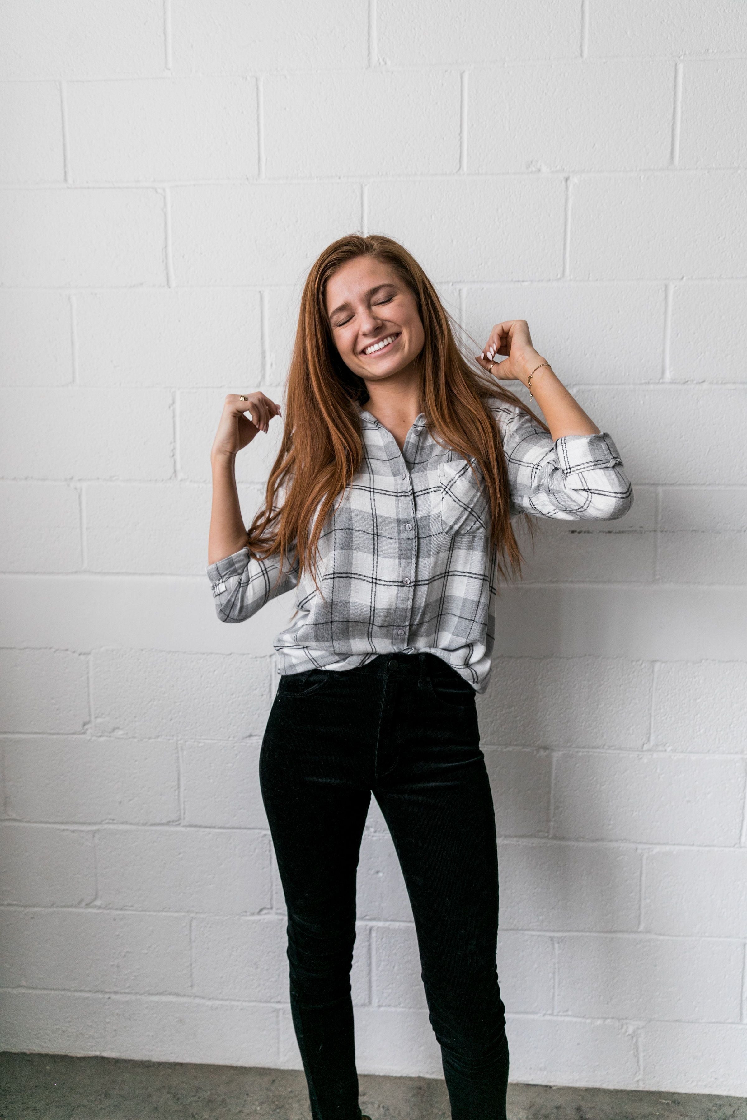 Easygoing Plaid Buttondown - ALL SALES FINAL