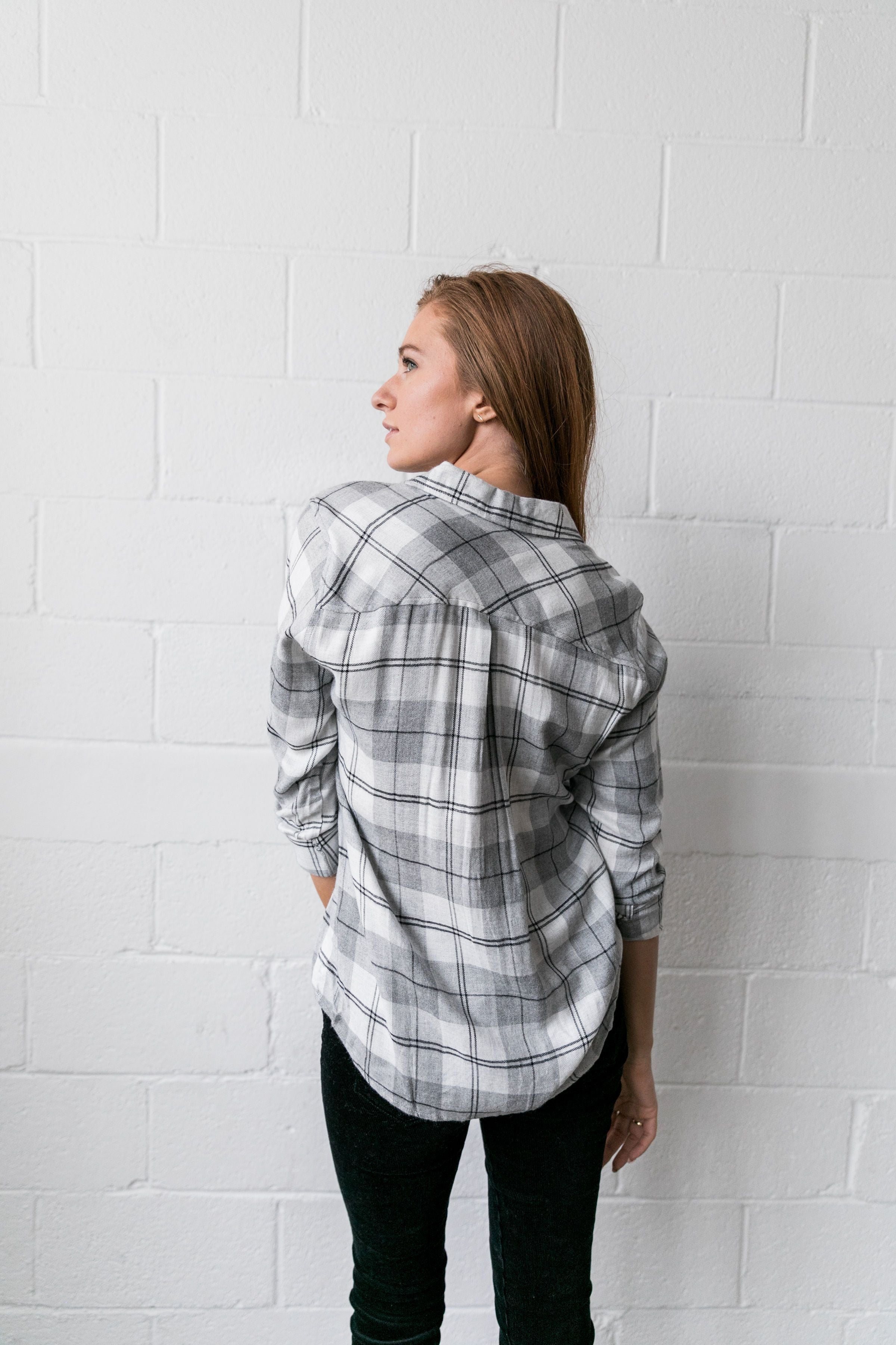 Easygoing Plaid Buttondown - ALL SALES FINAL