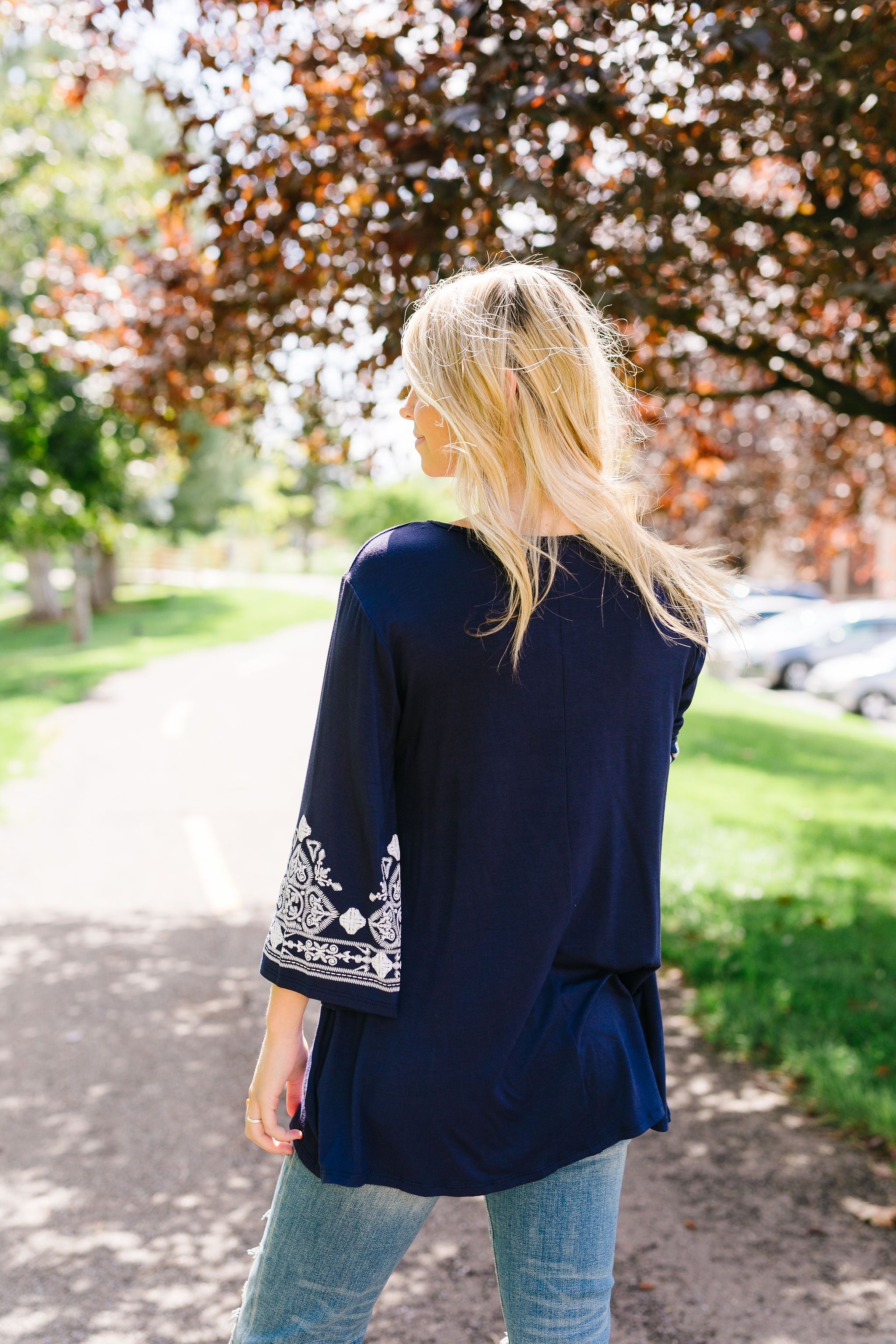 Embroidered Illusions Tunic