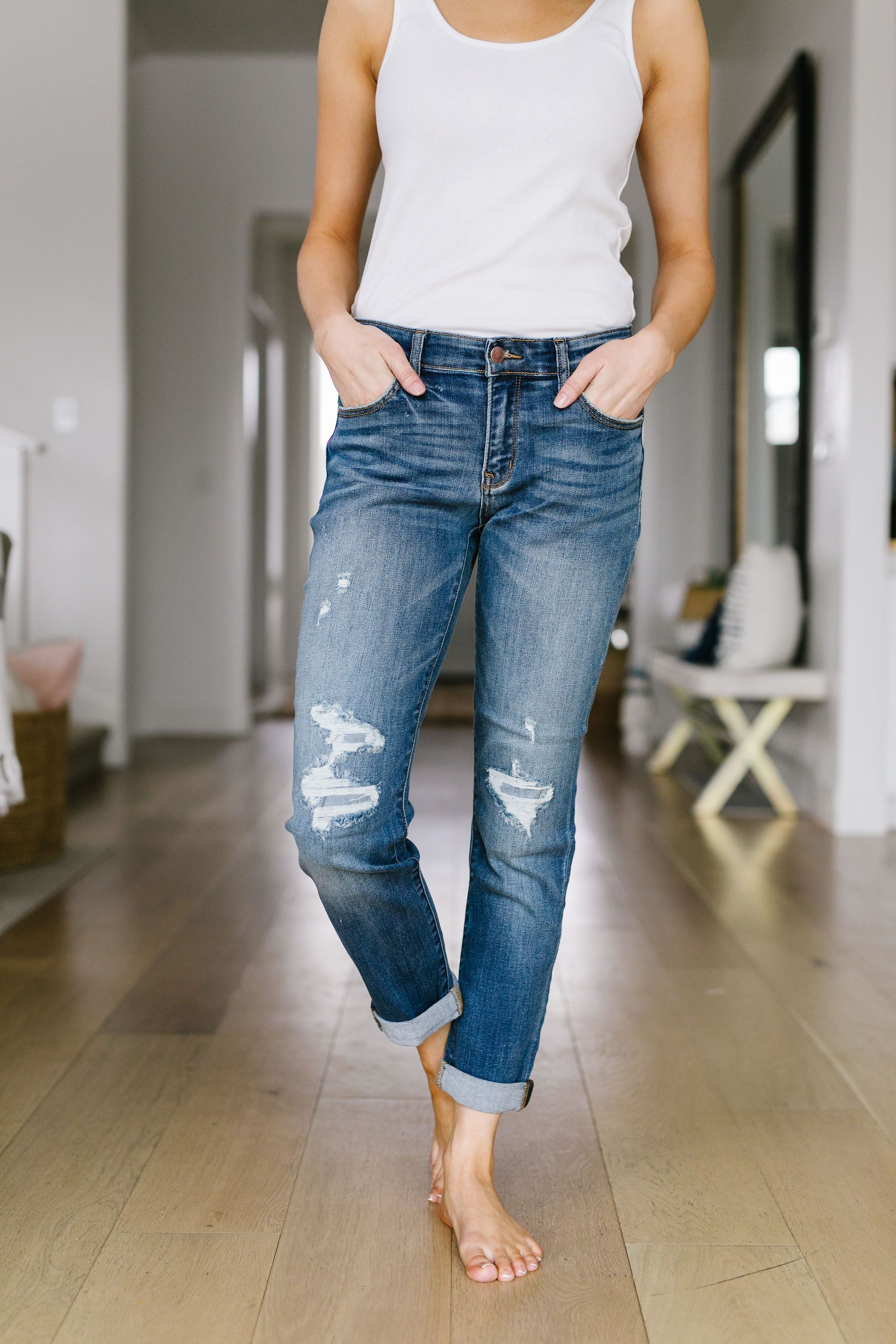 Ex Boyfriend Distressed Jeans