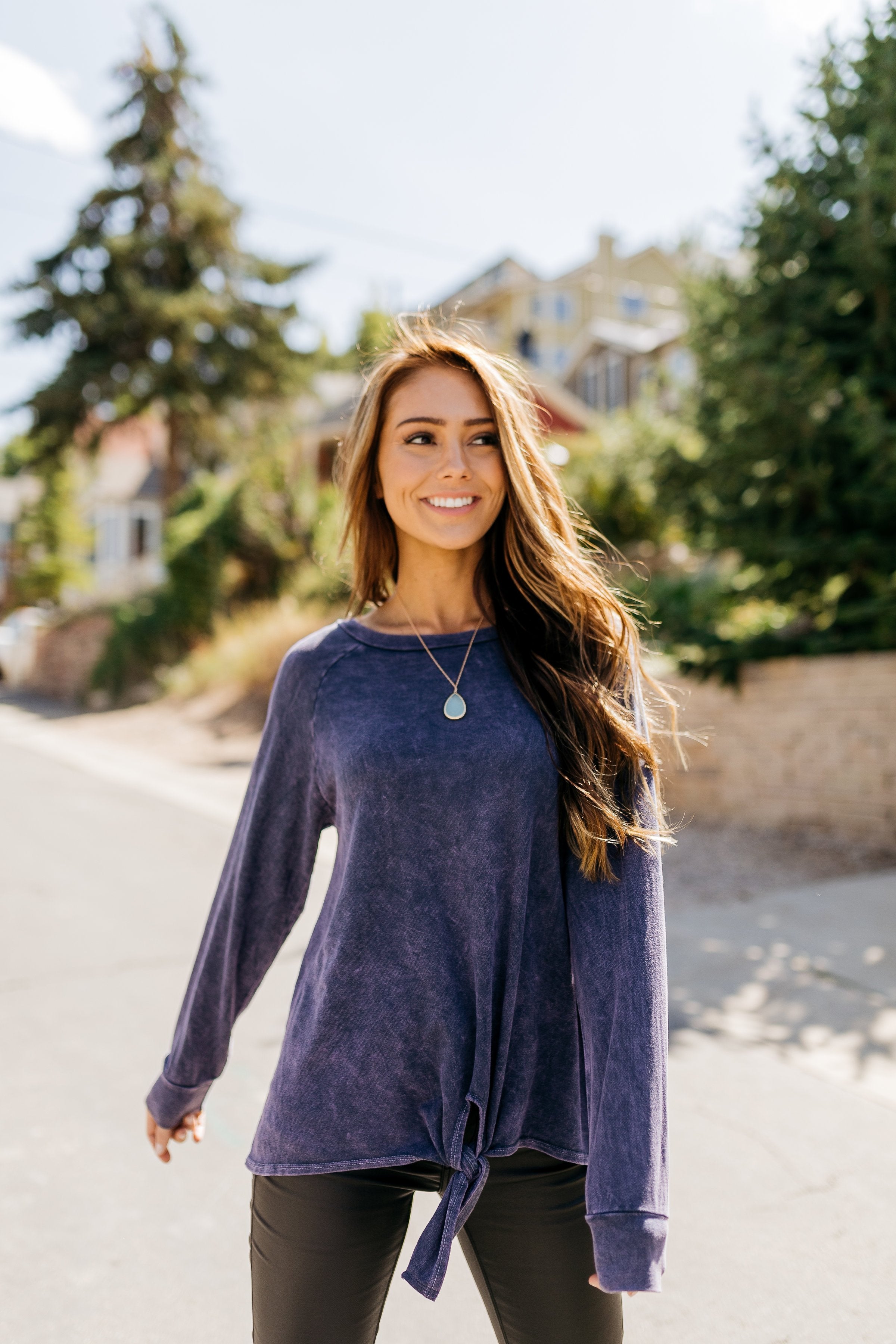 Fit To Be Tied In Purple