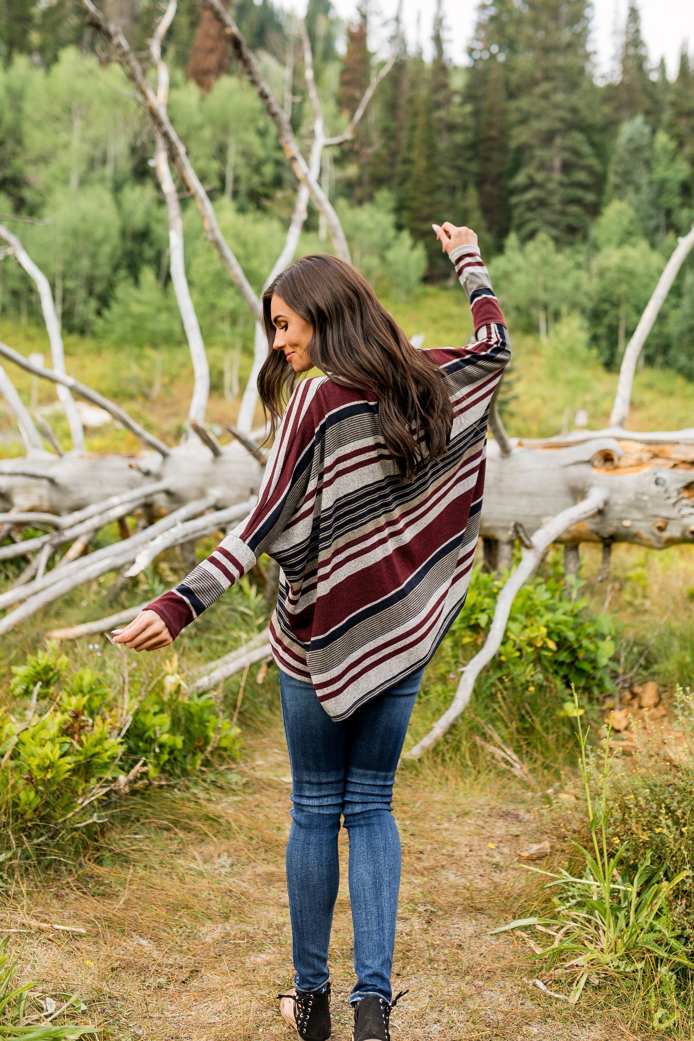 Get In Line Striped Top