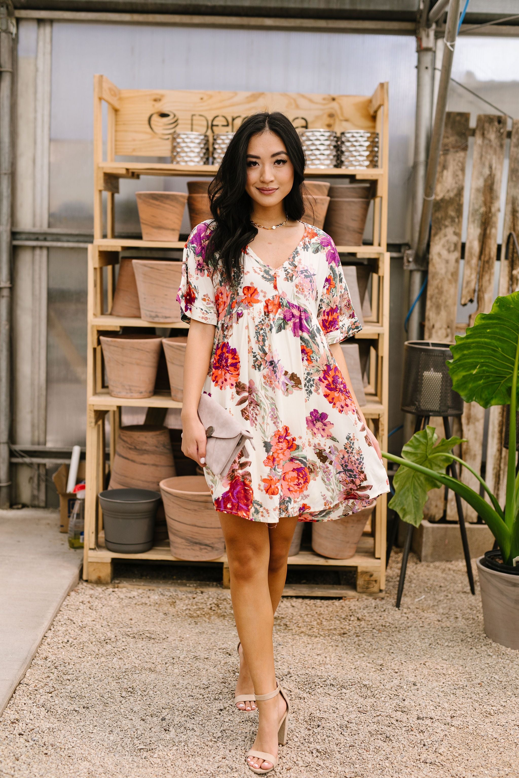 Glorious Garden Floral Dress