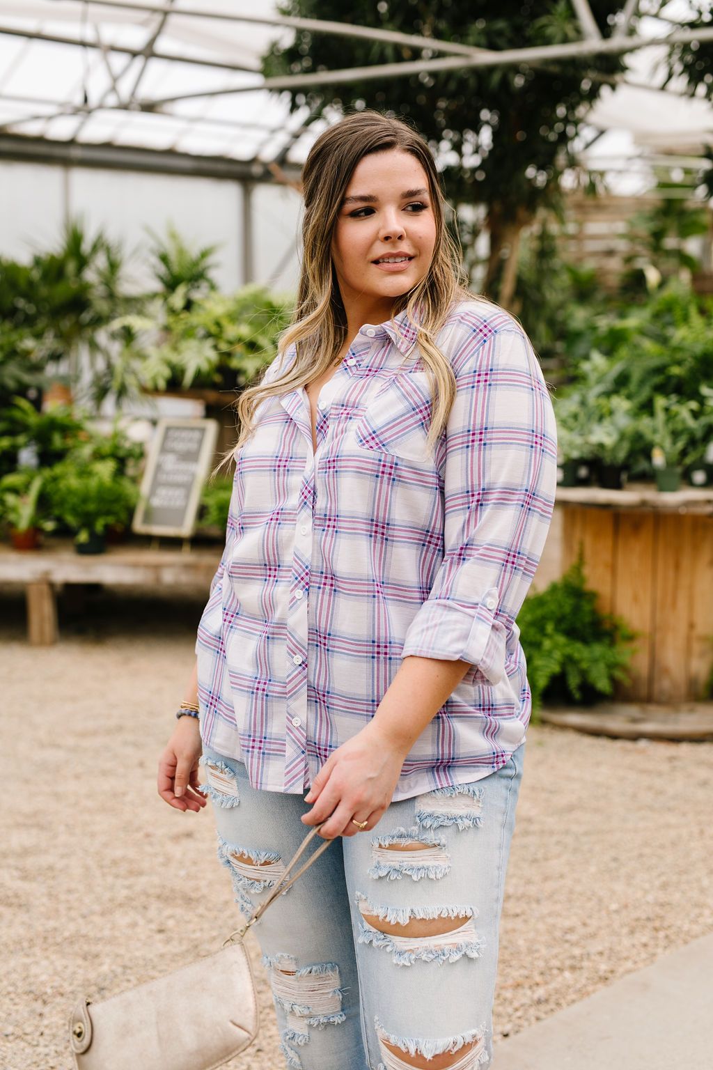 Happy Plaid Button-Down - 5/28/2020