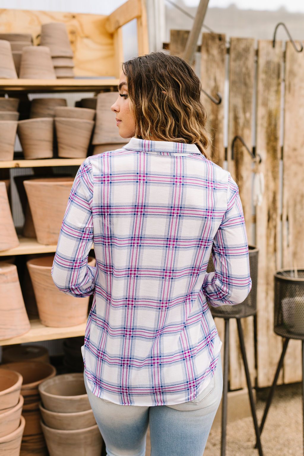 Happy Plaid Button-Down - 5/28/2020