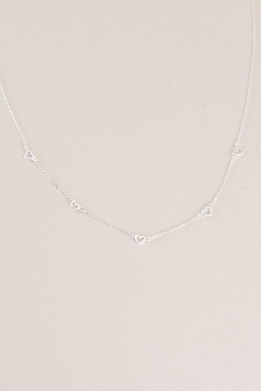 Heart's Desire Sterling Silver Necklace - ALL SALES FINAL