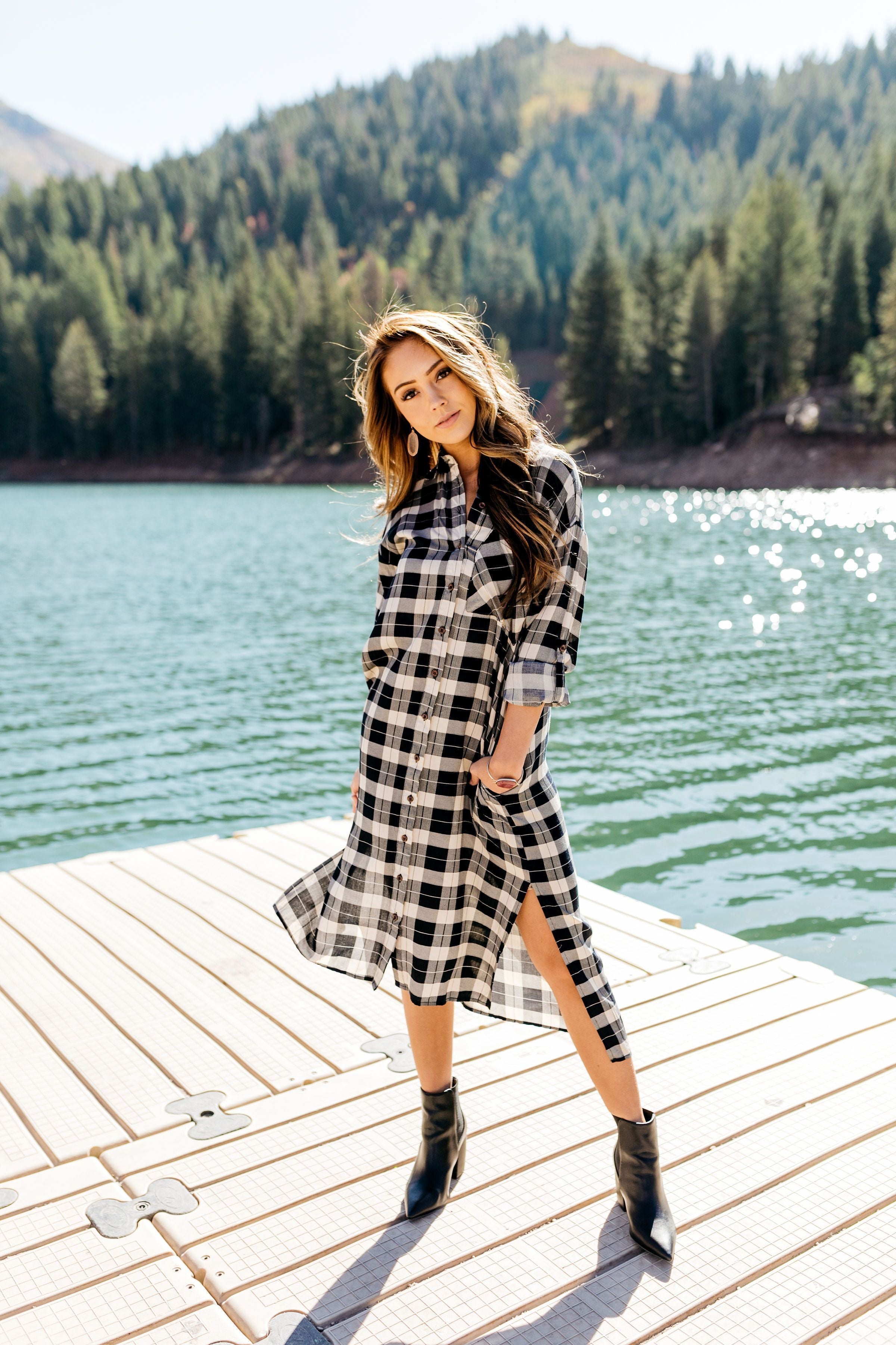 Identity Crisis Plaid Buttondown - ALL SALES FINAL