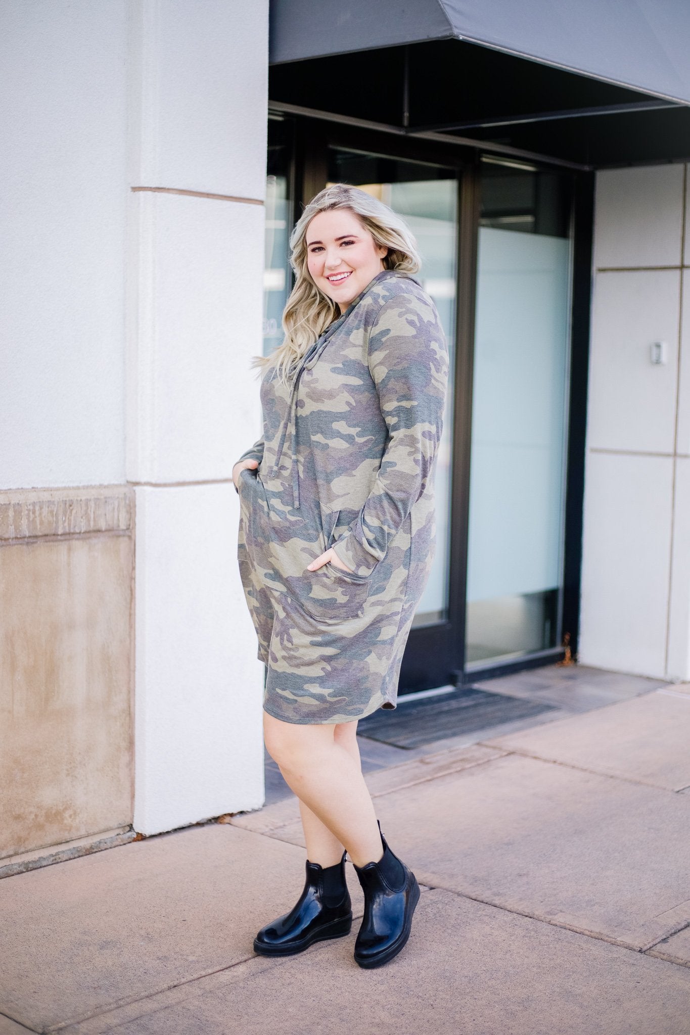 In Plain Sight Camouflage Dress