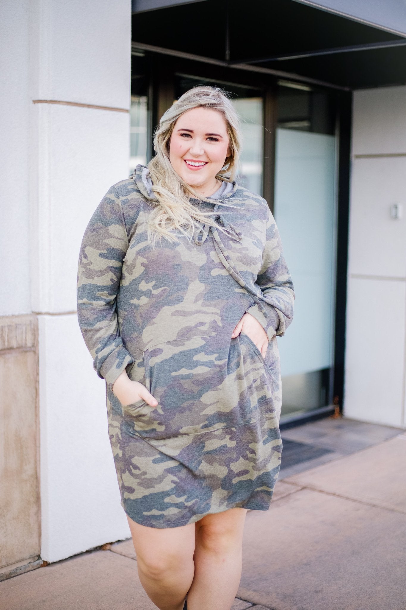 In Plain Sight Camouflage Dress