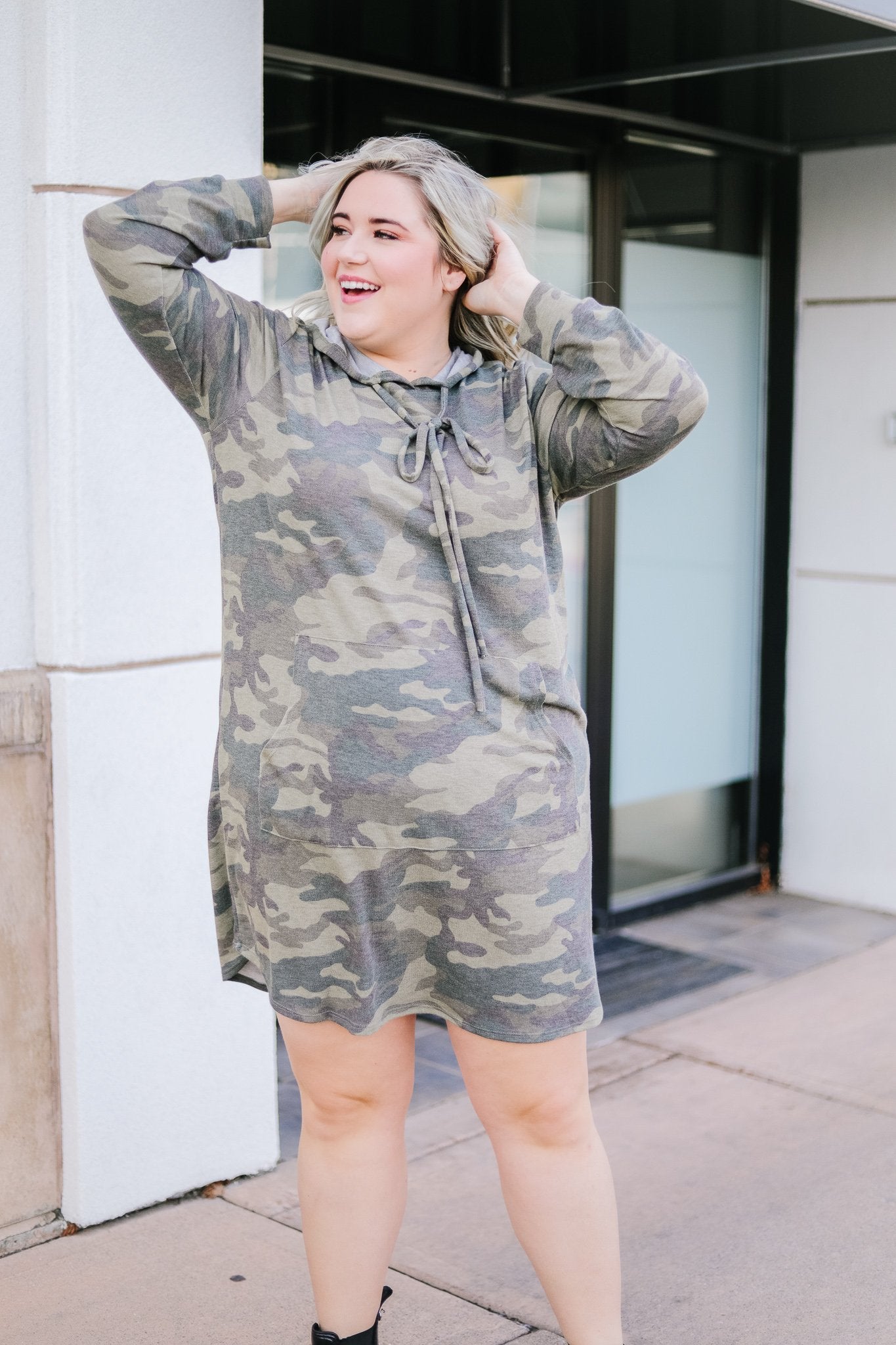 In Plain Sight Camouflage Dress