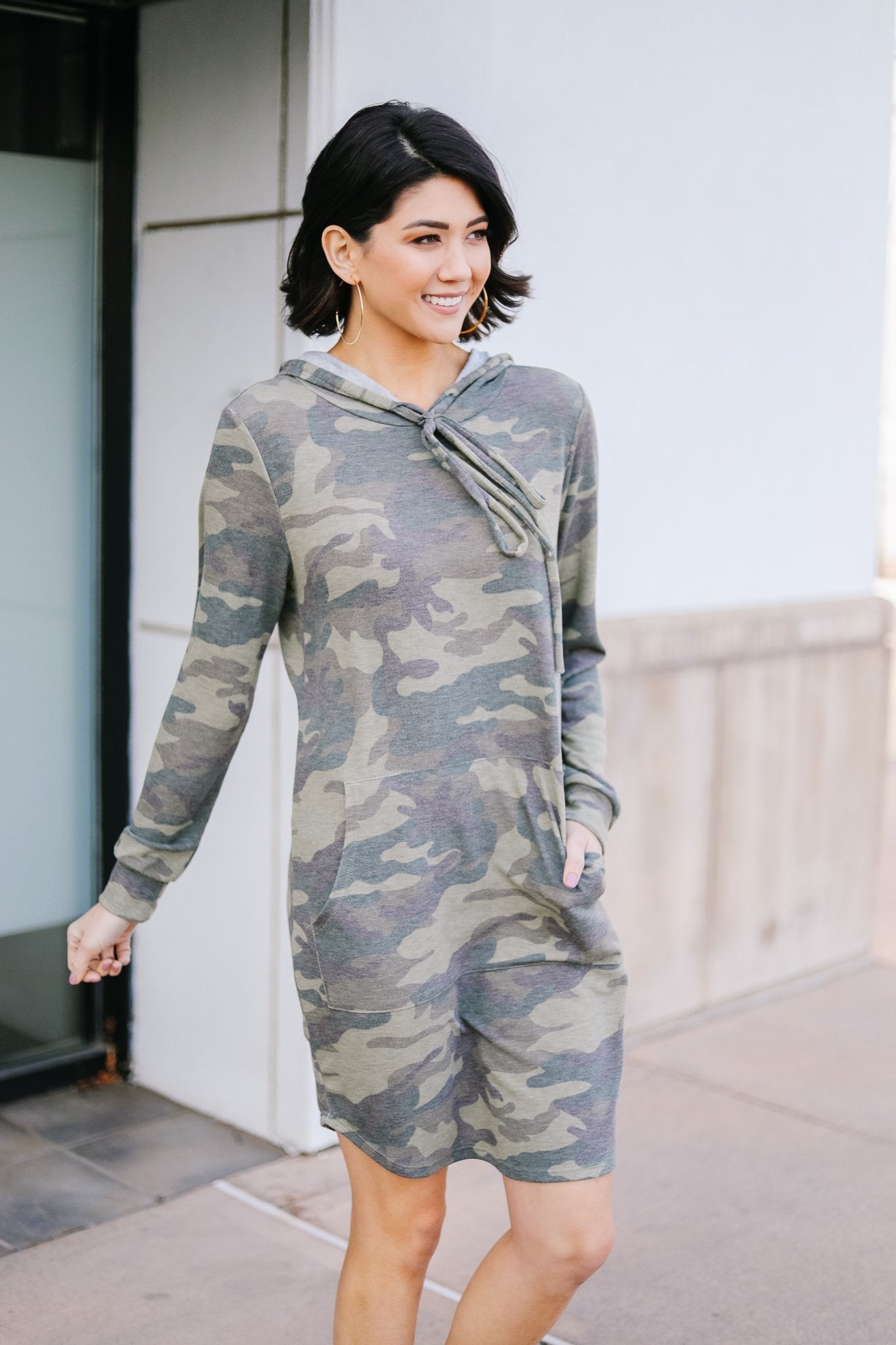 In Plain Sight Camouflage Dress