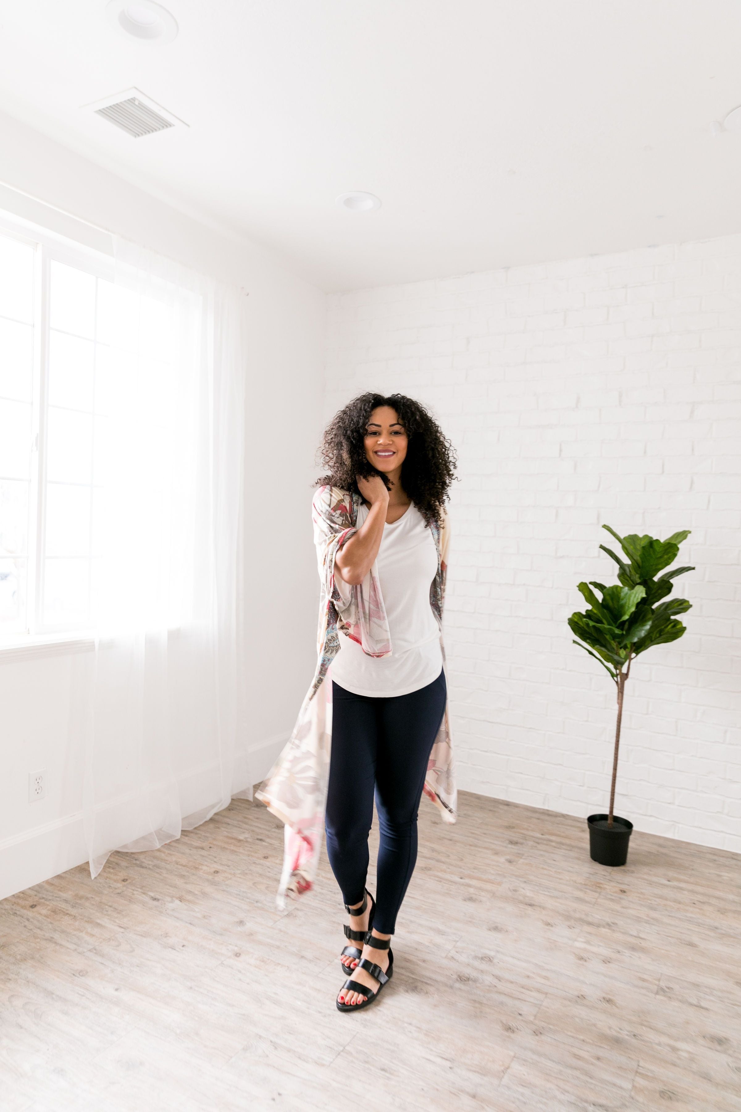 Kimmie Floral Fantasy Kimono