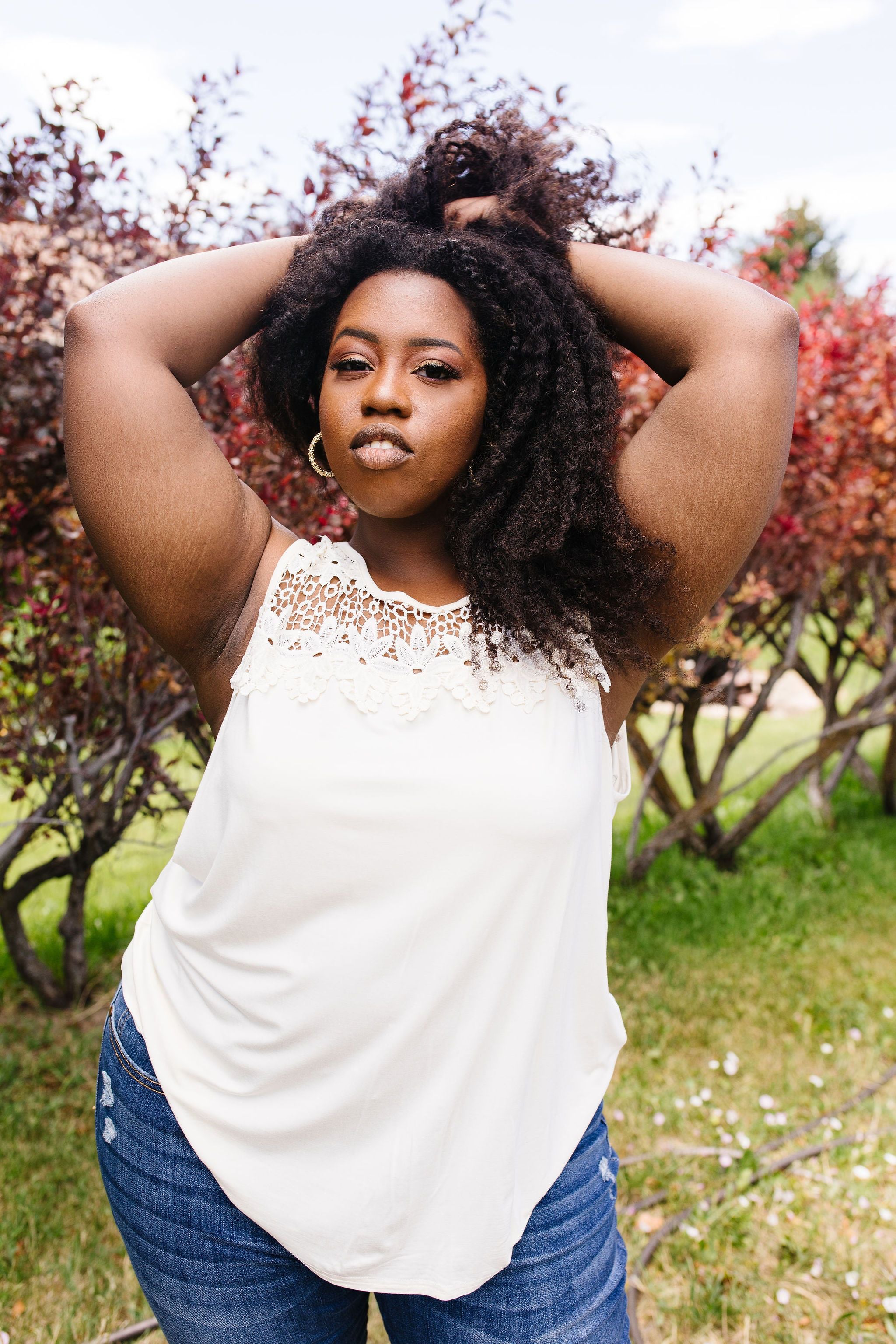 Lace & Shoulders Above The Rest Top