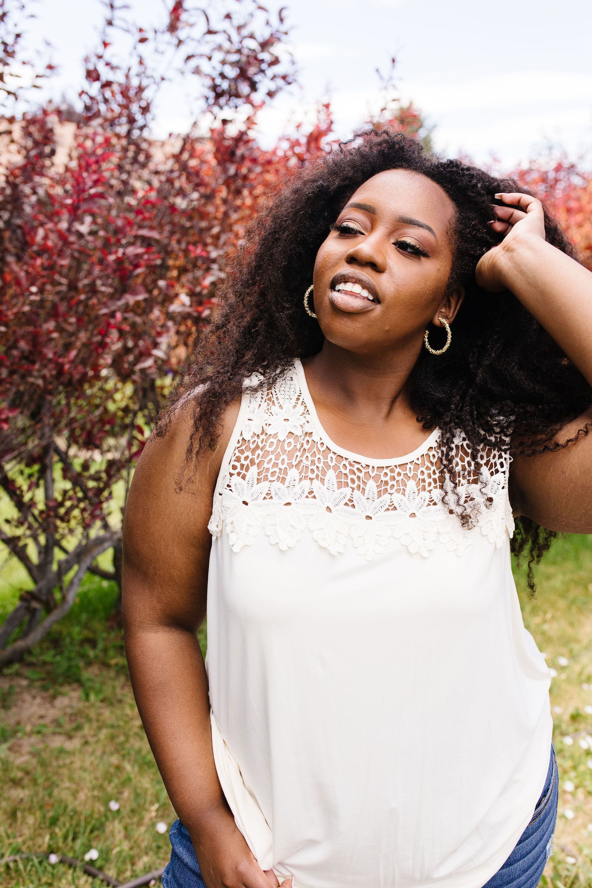 Lace & Shoulders Above The Rest Top