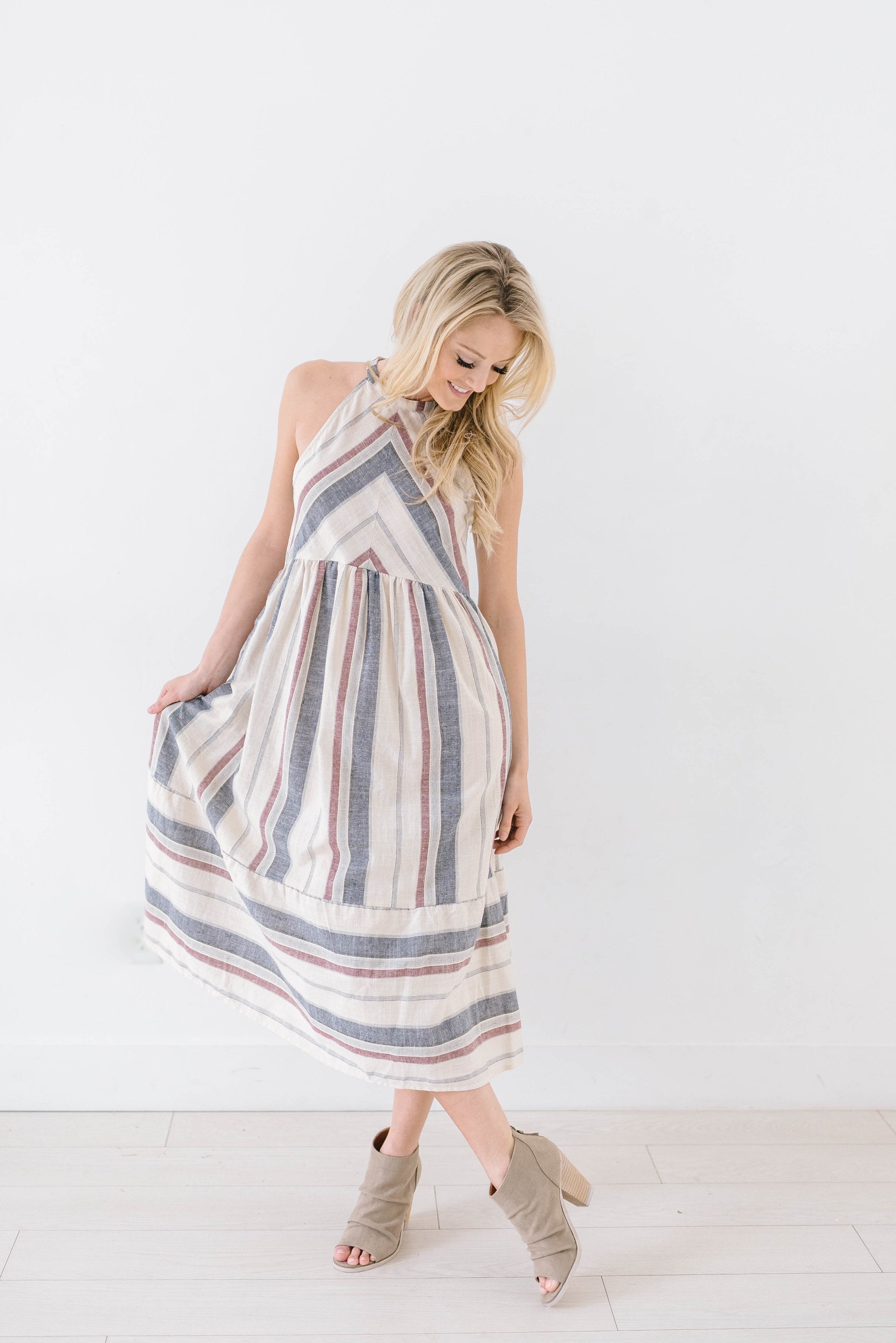 Liberty Halter Dress