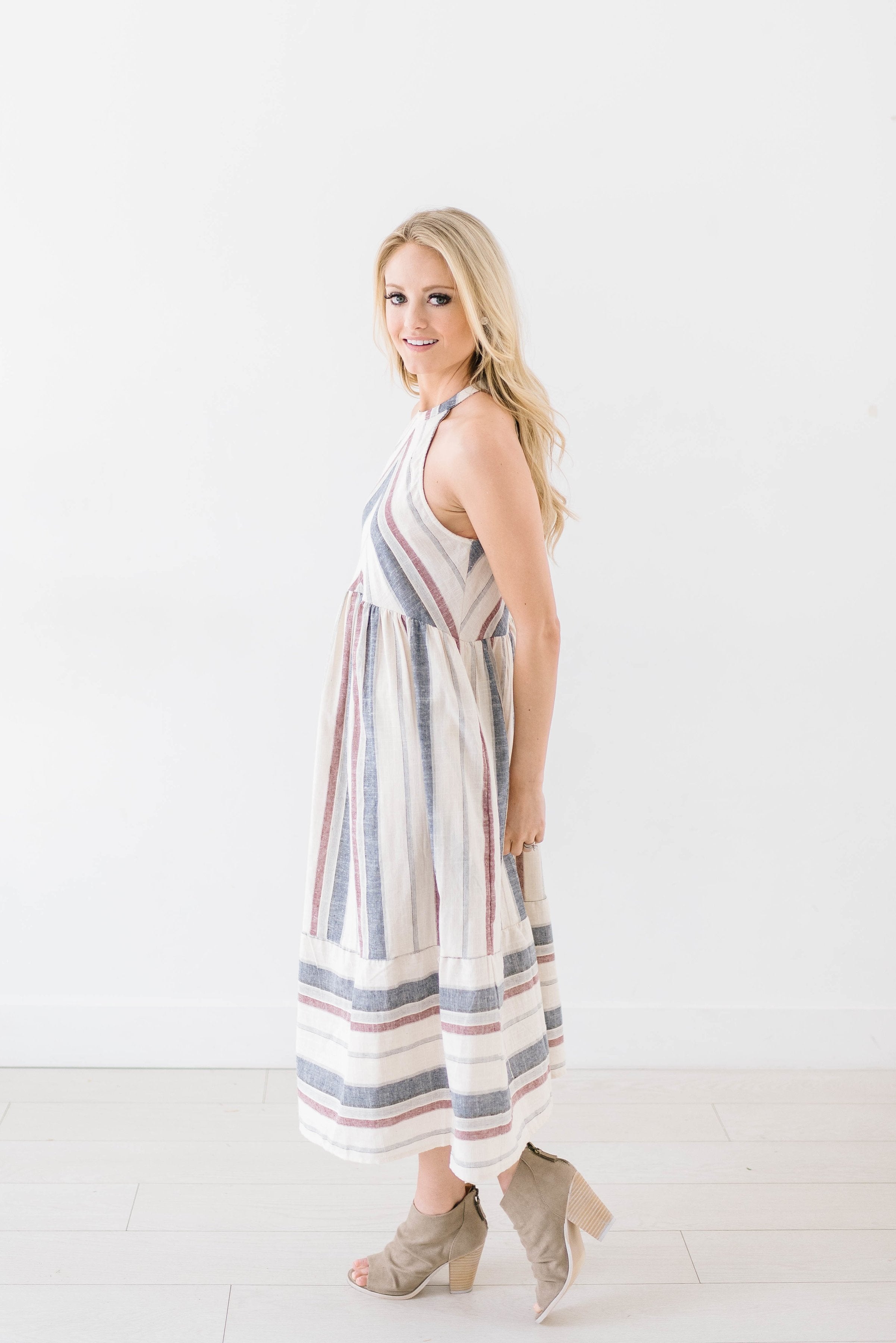 Liberty Halter Dress
