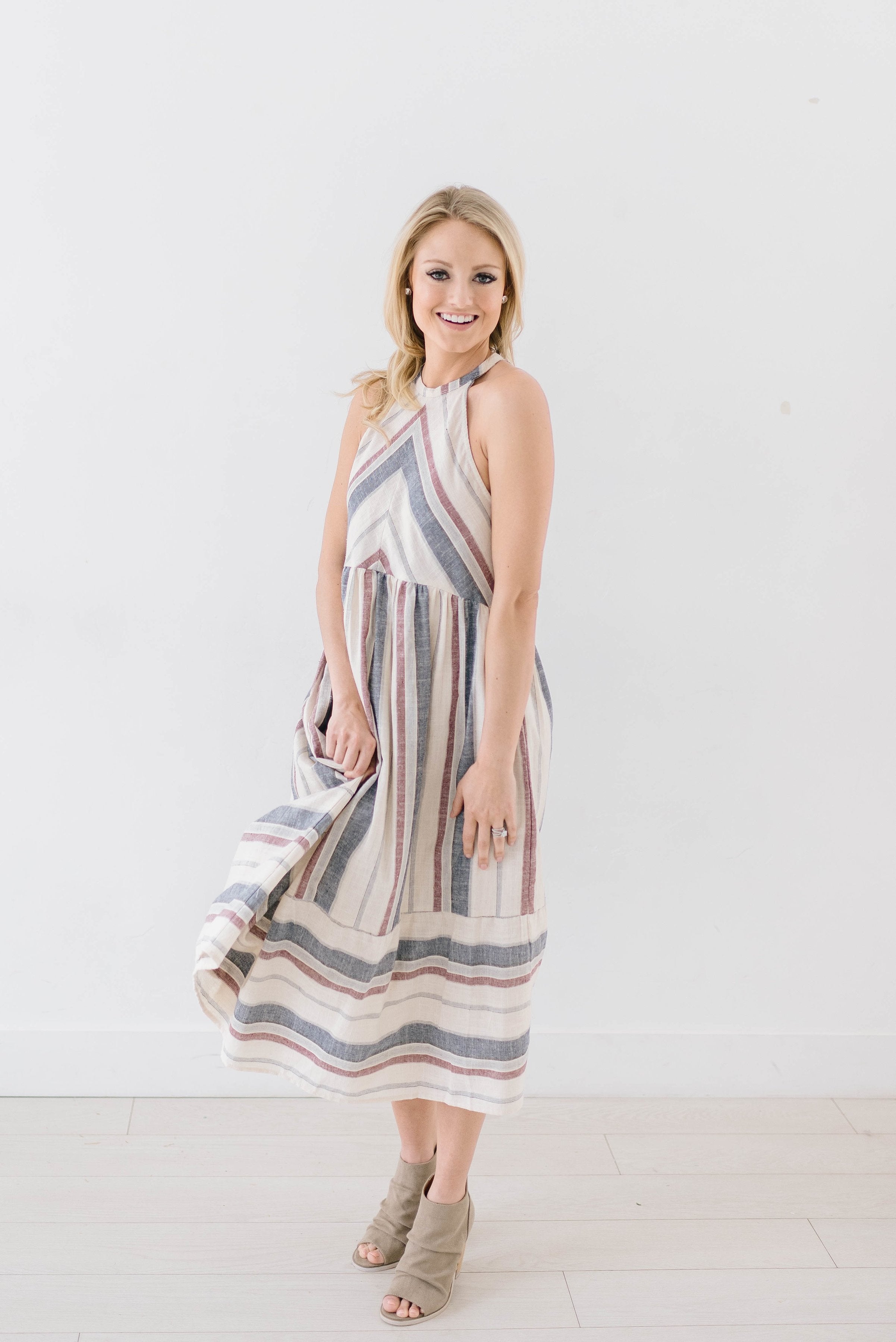 Liberty Halter Dress
