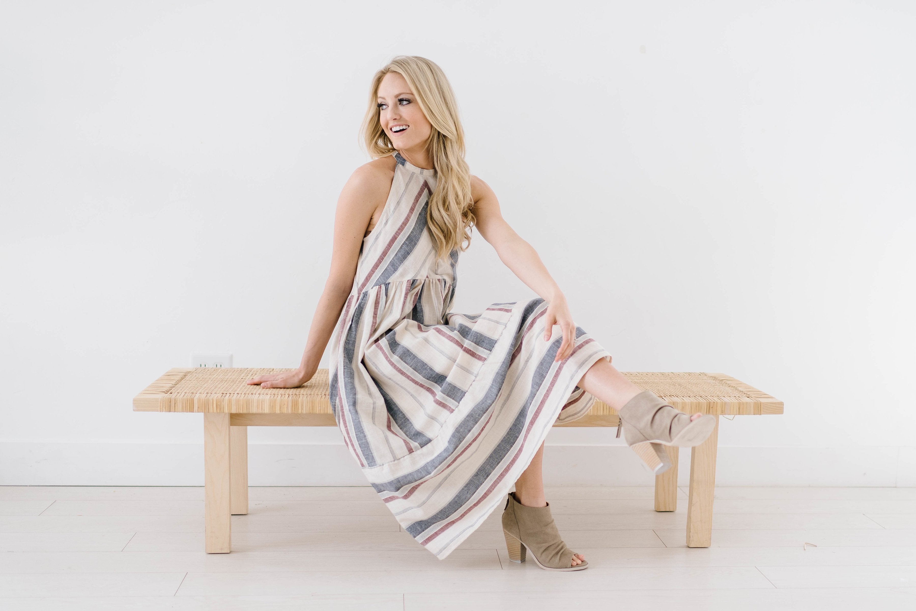 Liberty Halter Dress