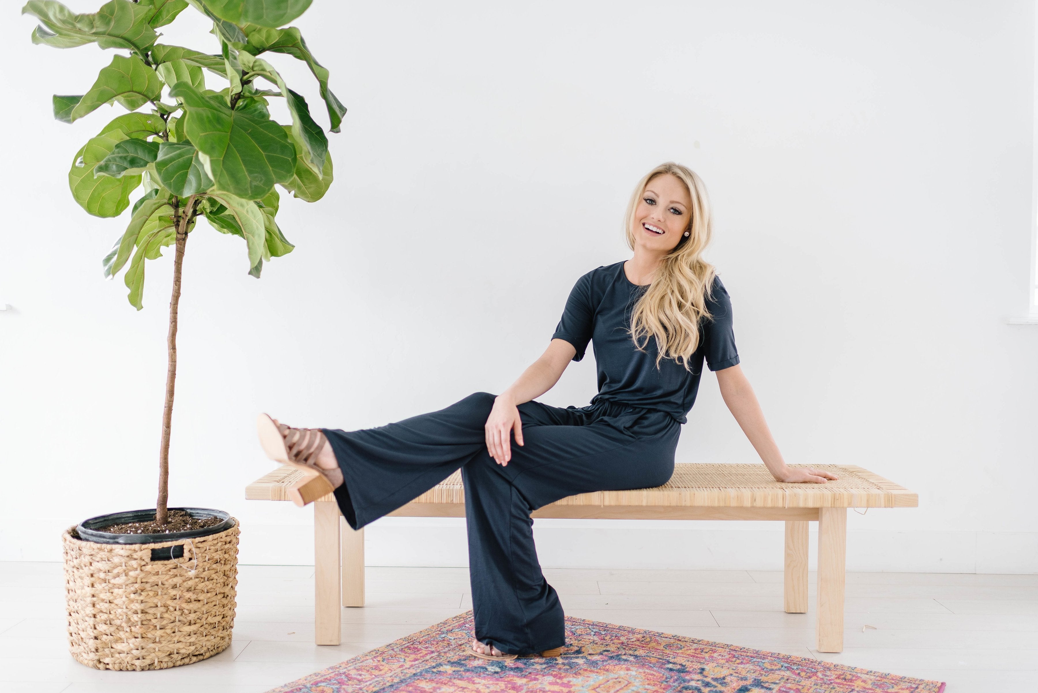 Life Is Good Jumpsuit In Slate
