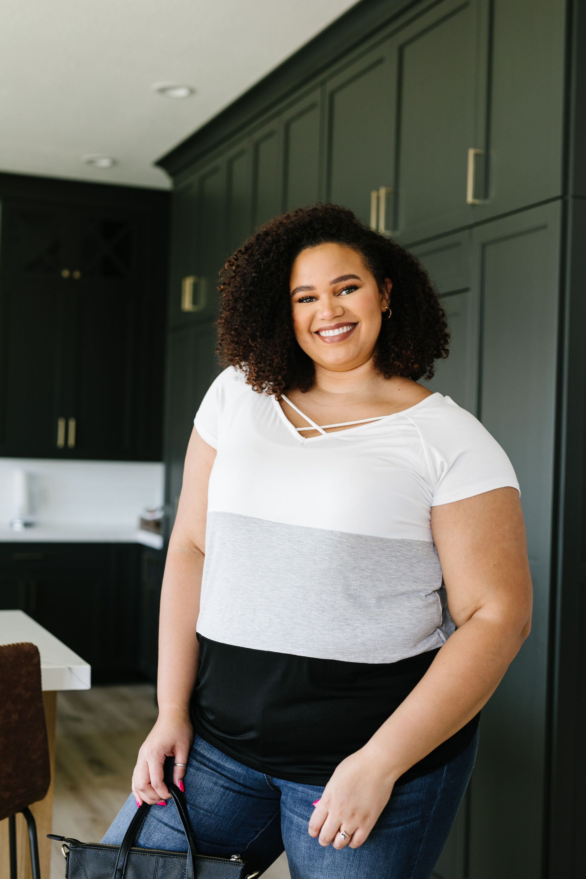 Made In The Shade Color-Block Top