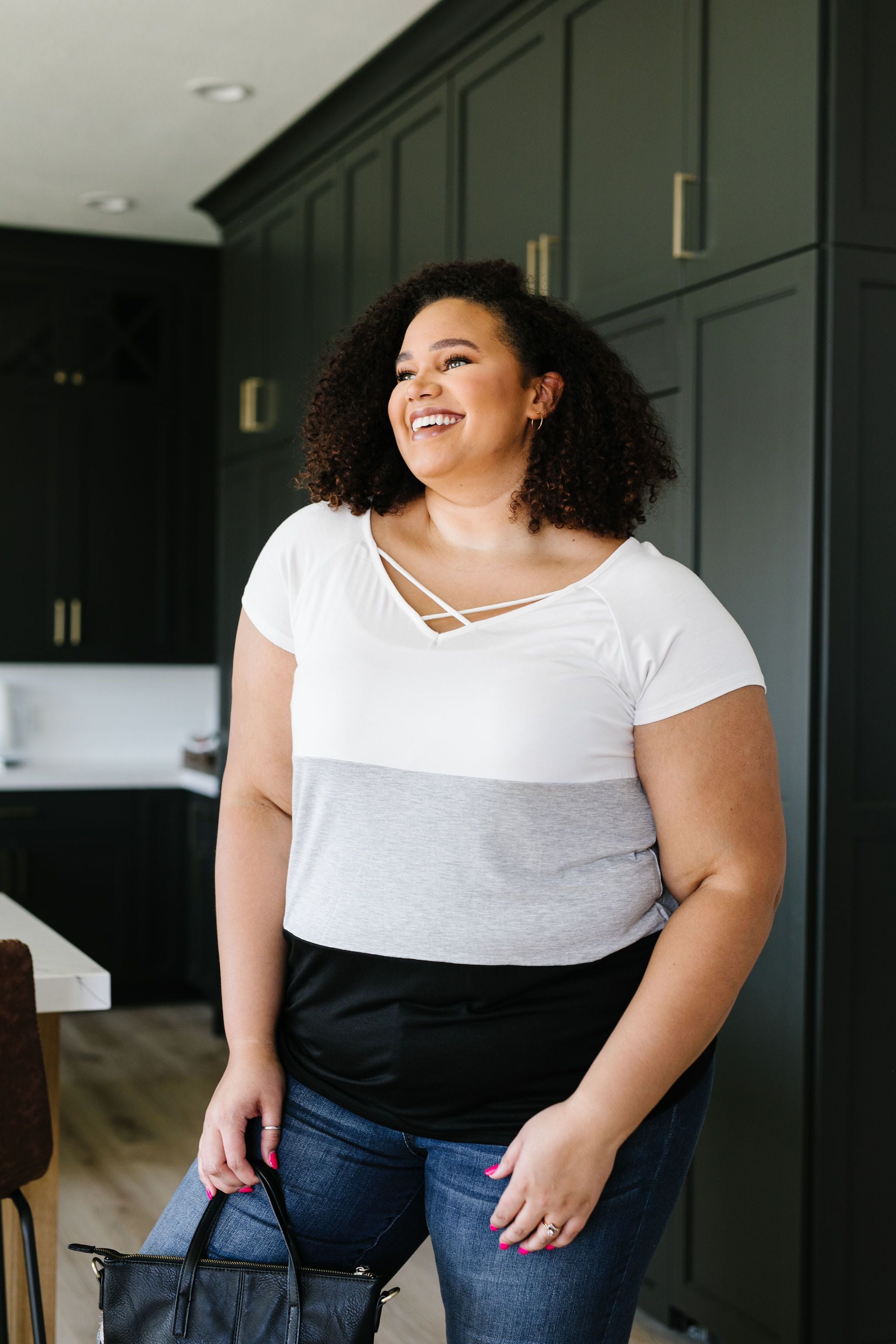 Made In The Shade Color-Block Top