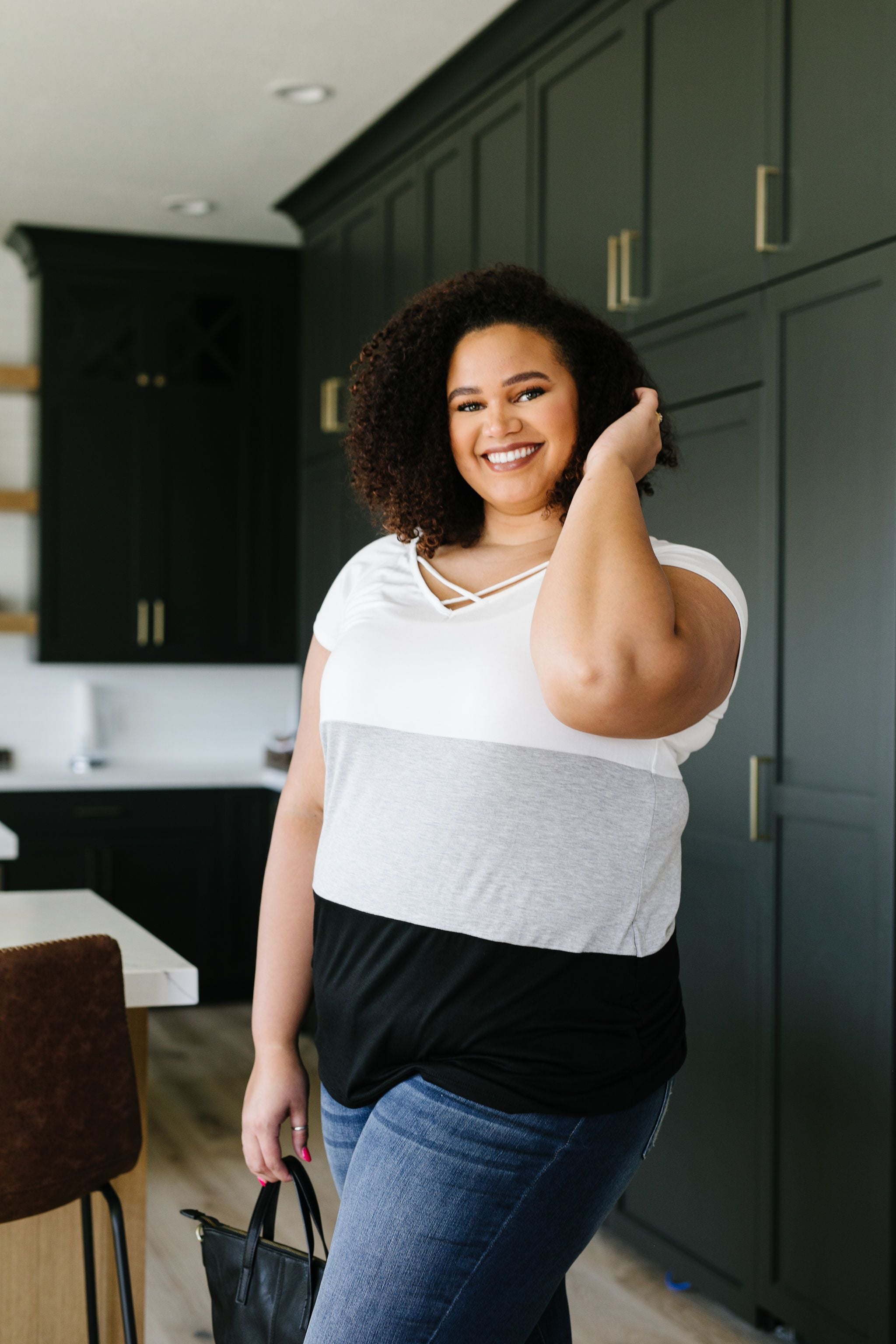 Made In The Shade Color-Block Top